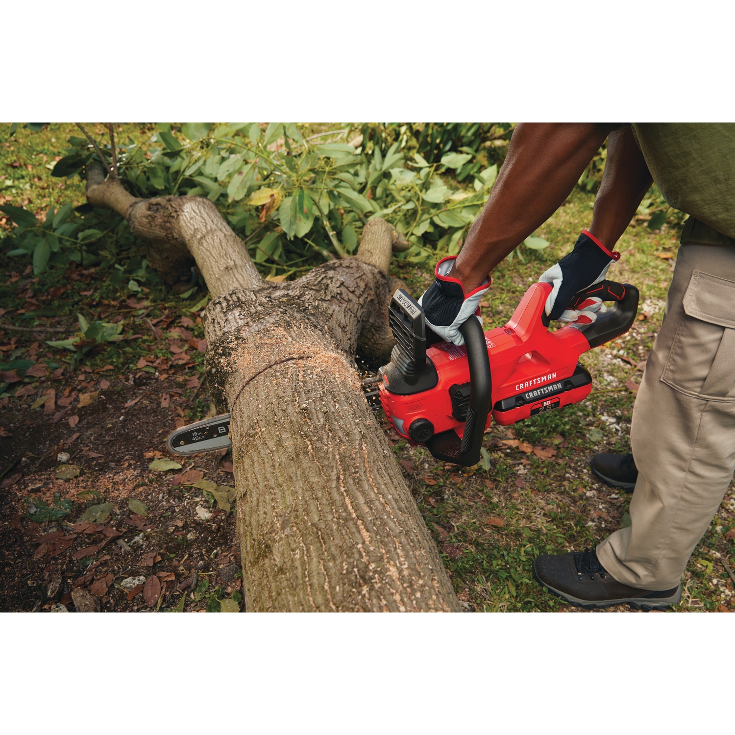 60 volt craftsman discount chainsaw