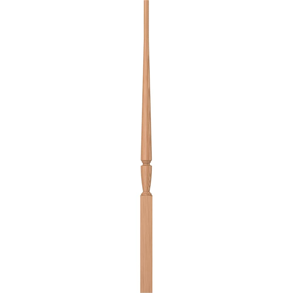 L.J. Smith Stair Systems LJP-2015-AL 42 42-in x 1.75-in Unfinished Alder Pin Top Stair Baluster