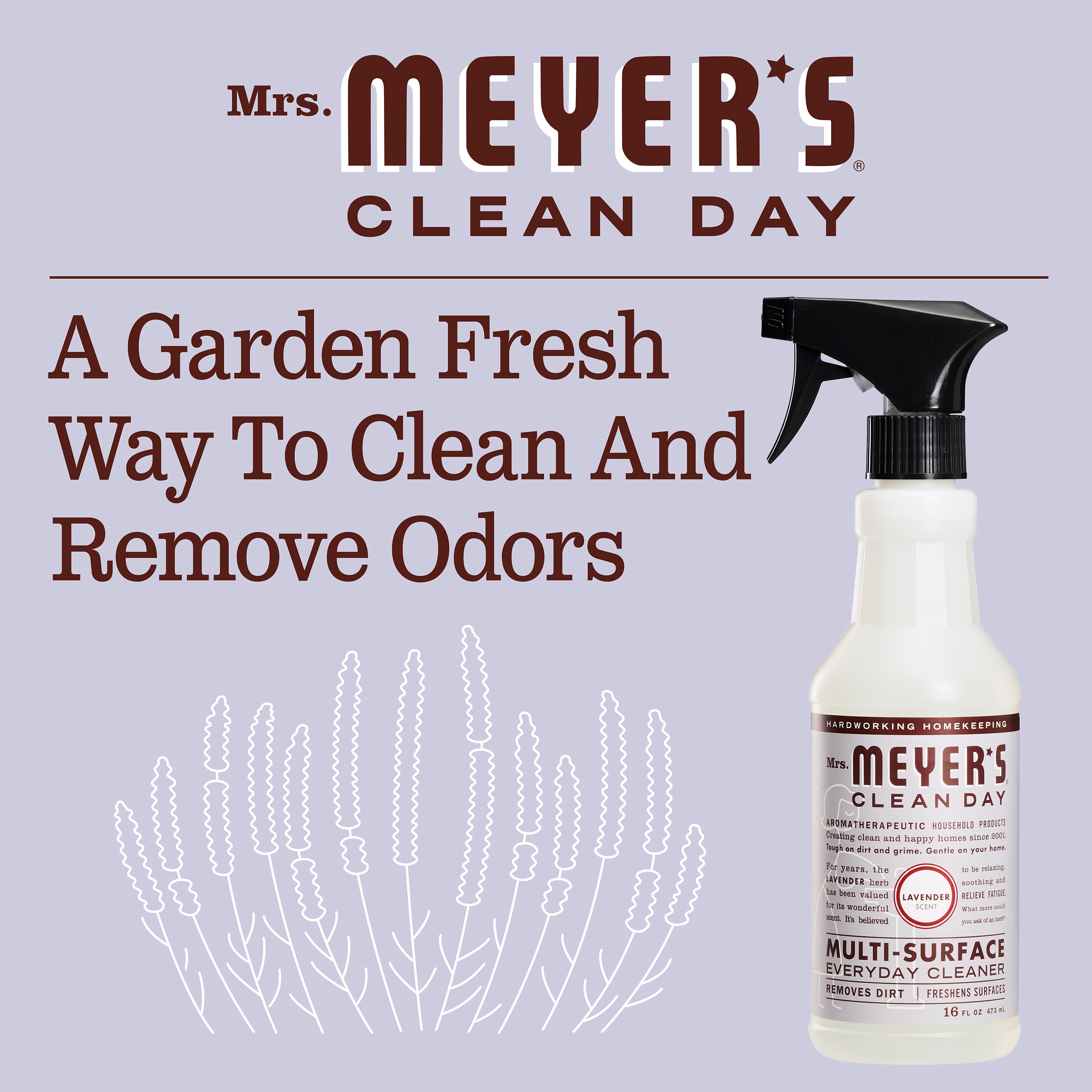 MRS MEYERS CLEAN DAY 663011 All-Purpose-Cleaners - View #4