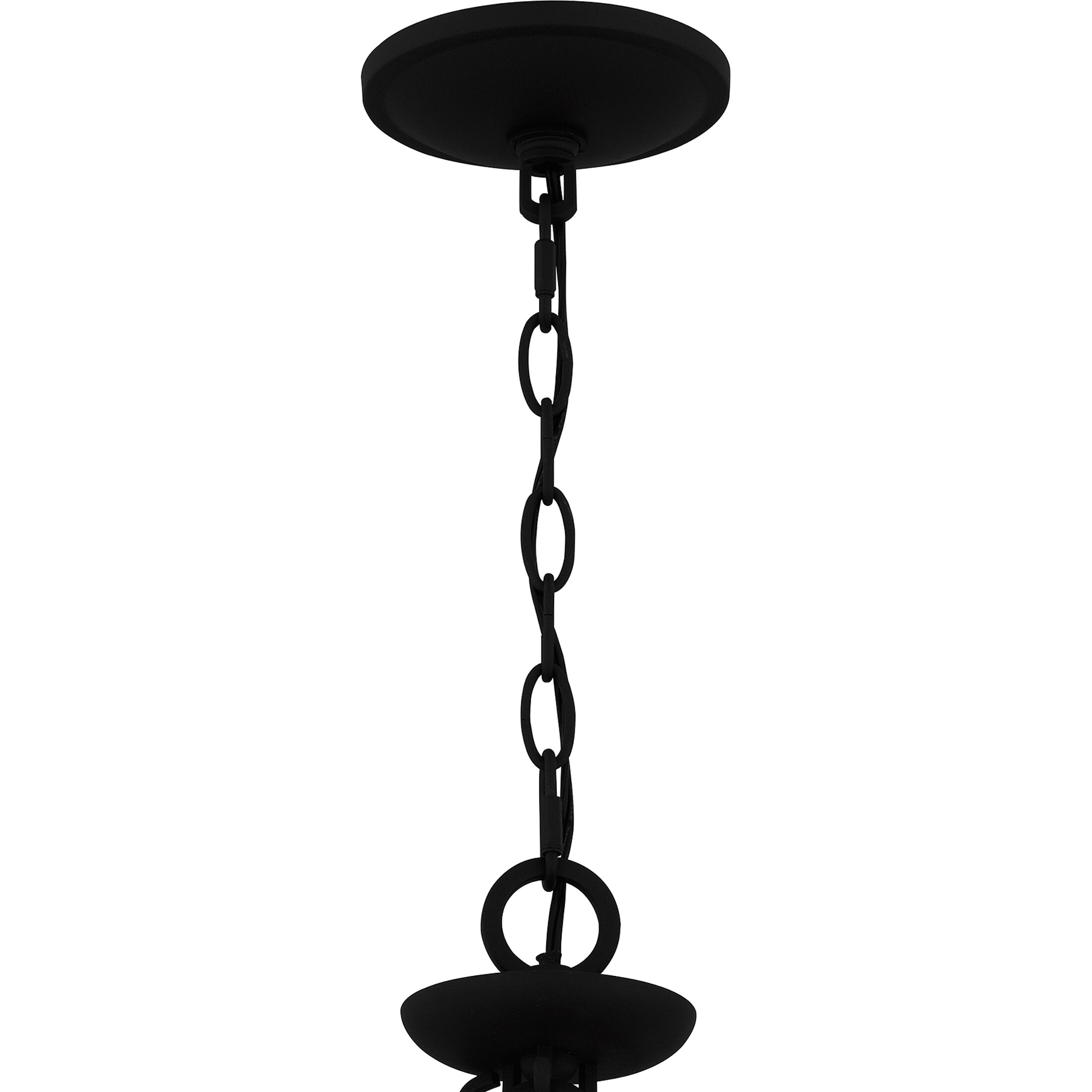 Quoizel Octavia 9-Light Earth Black Traditional Led, Damp Rated 