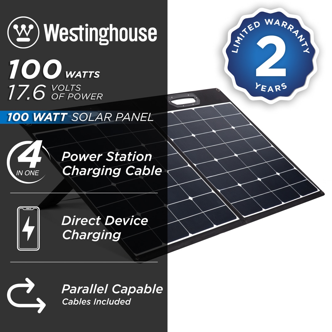Westinghouse WS100P Portable-Solar-Panels - View #2