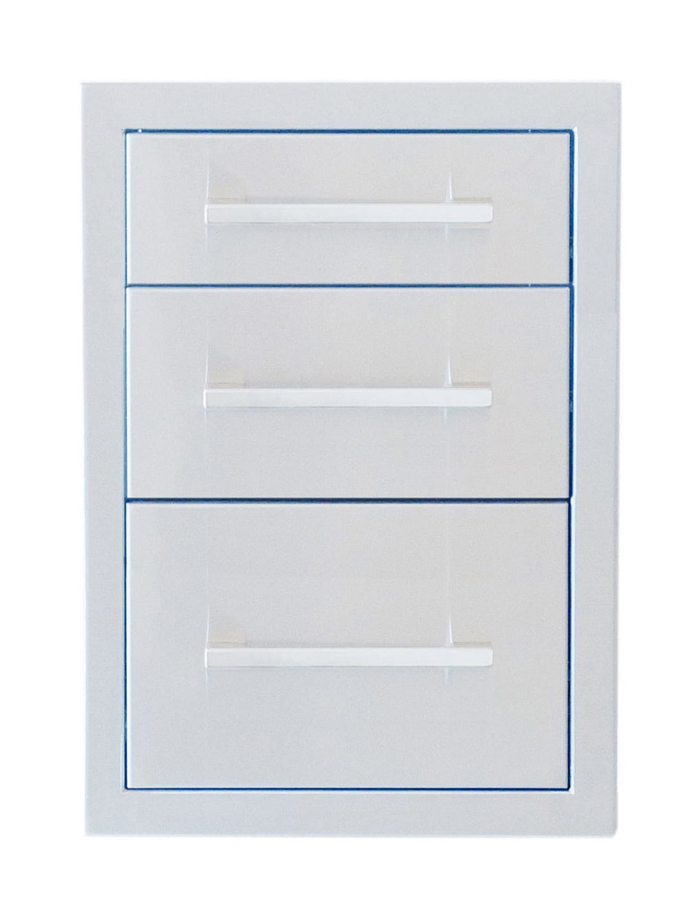 Sunstone BA-TD18 Signature 14-in W x 20.5-in H x 23-in D Built-In Grill Cabinet Double drawer