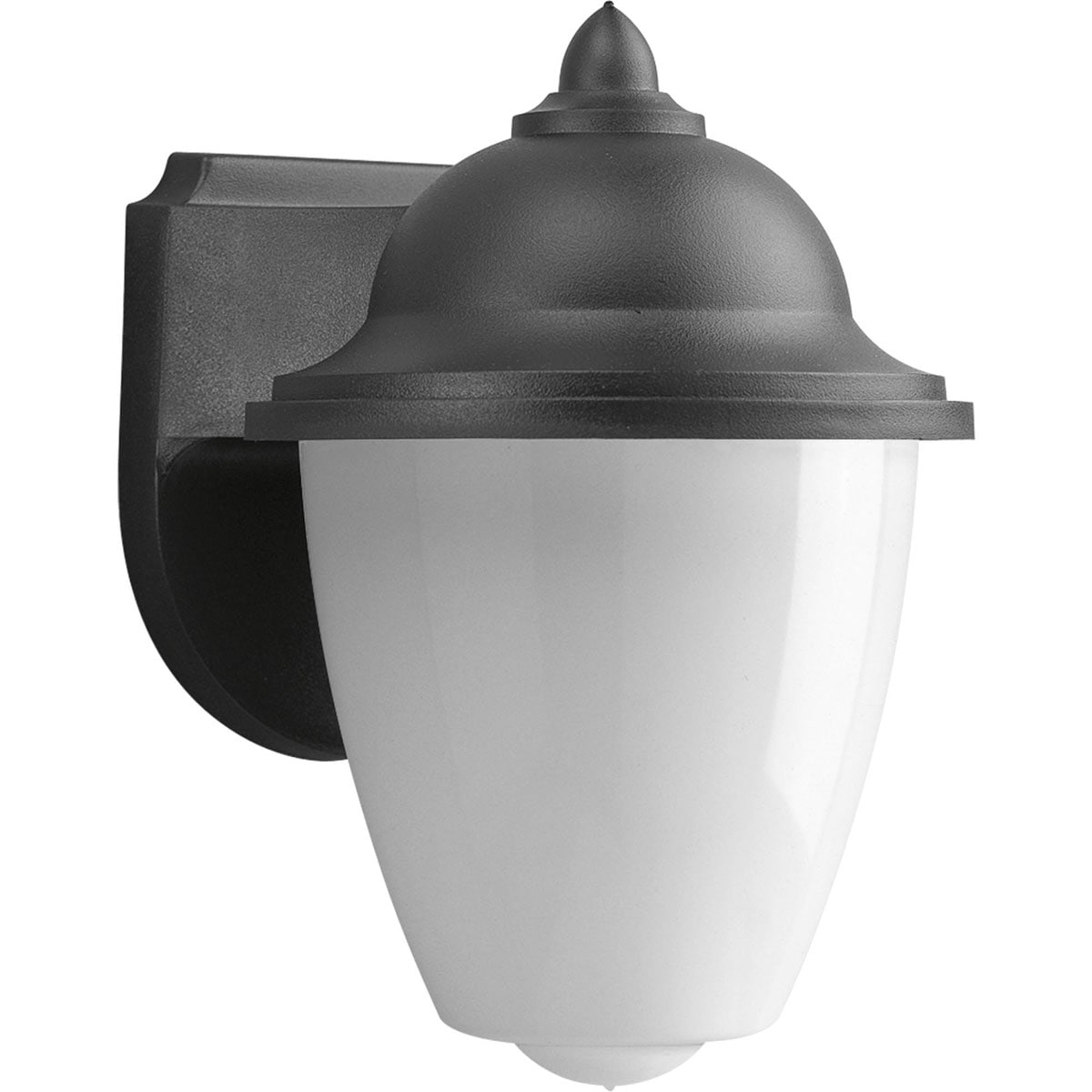 Black Dimmable Lantern Style Outdoor Wall Sconce