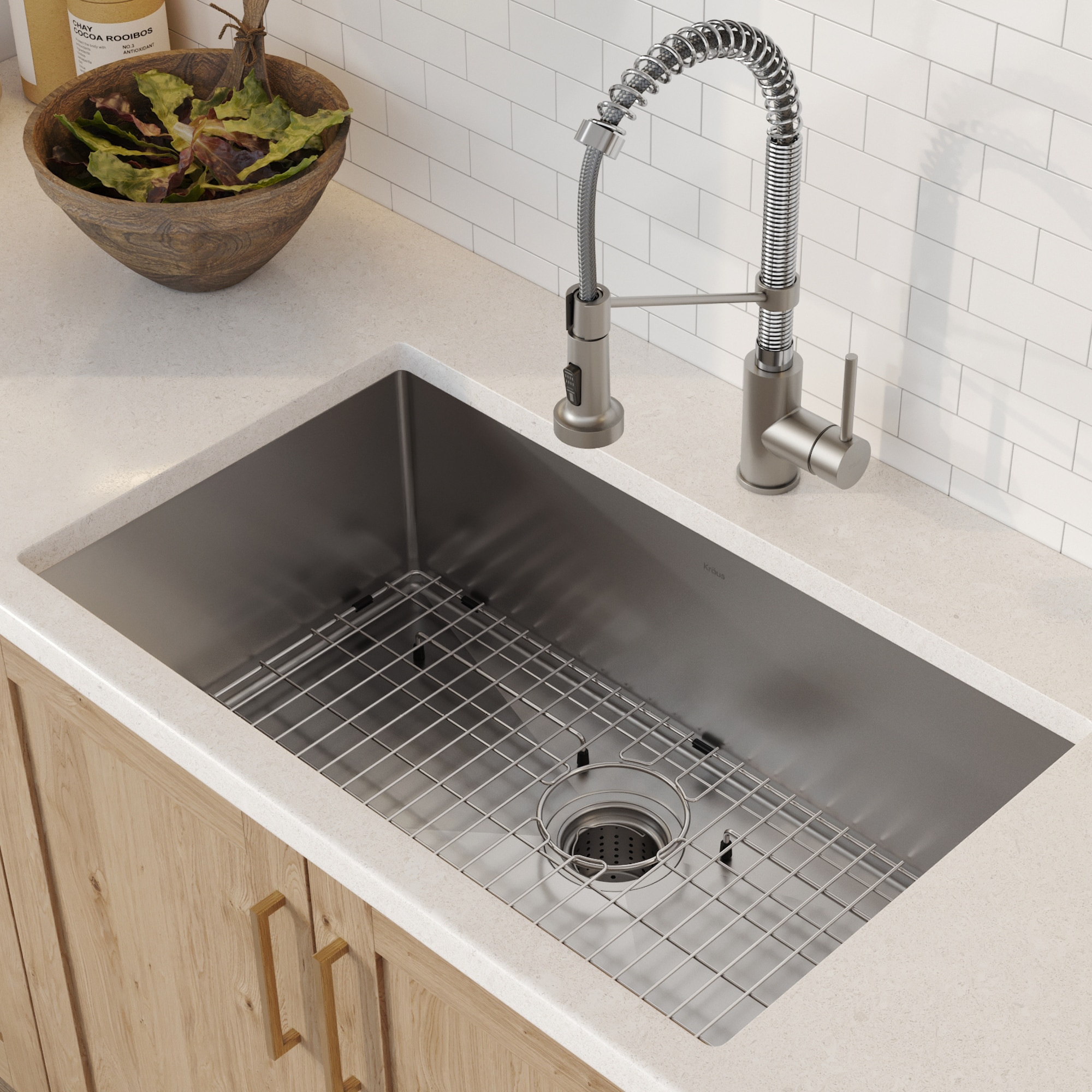 Kraus KHU10030161053SSCH Kitchen-Sinks - View #3