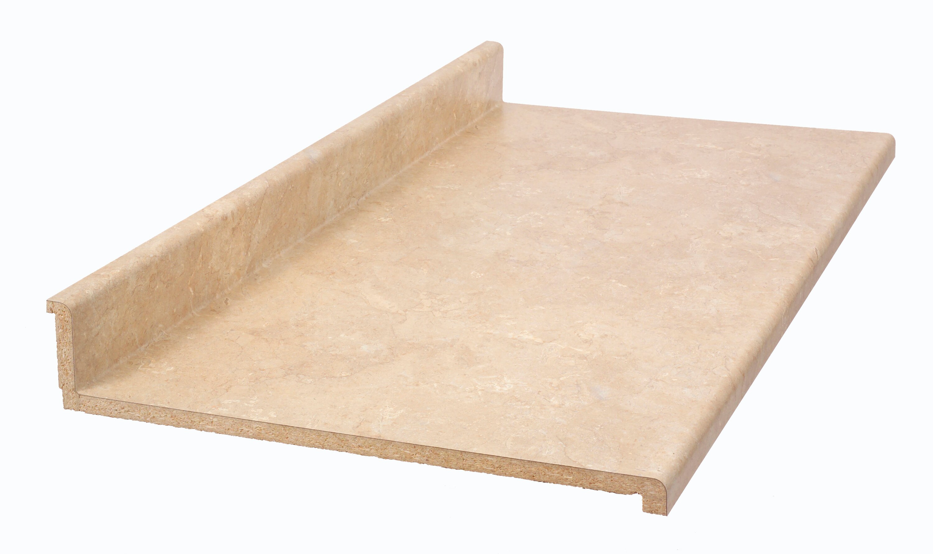 VTI Fine Laminate Countertops Formica 25.5-in X 4.5-in Travertine Matte ...