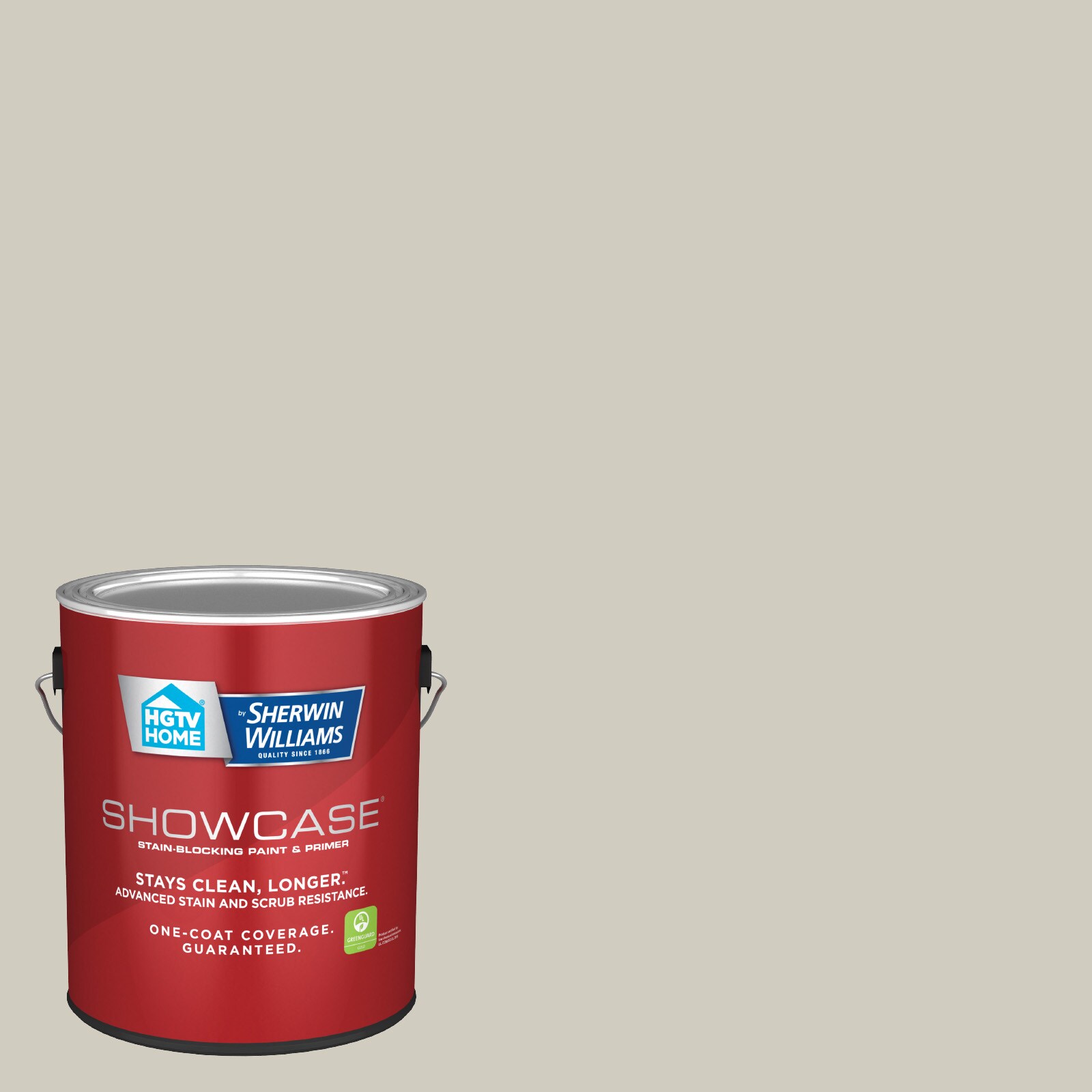 HGTV HOME by Sherwin-Williams 6005-1B-935237 Showcase Satin Villa Grey 6005-1B Acrylic Interior Paint Paint + Primer ( 1-gallon )