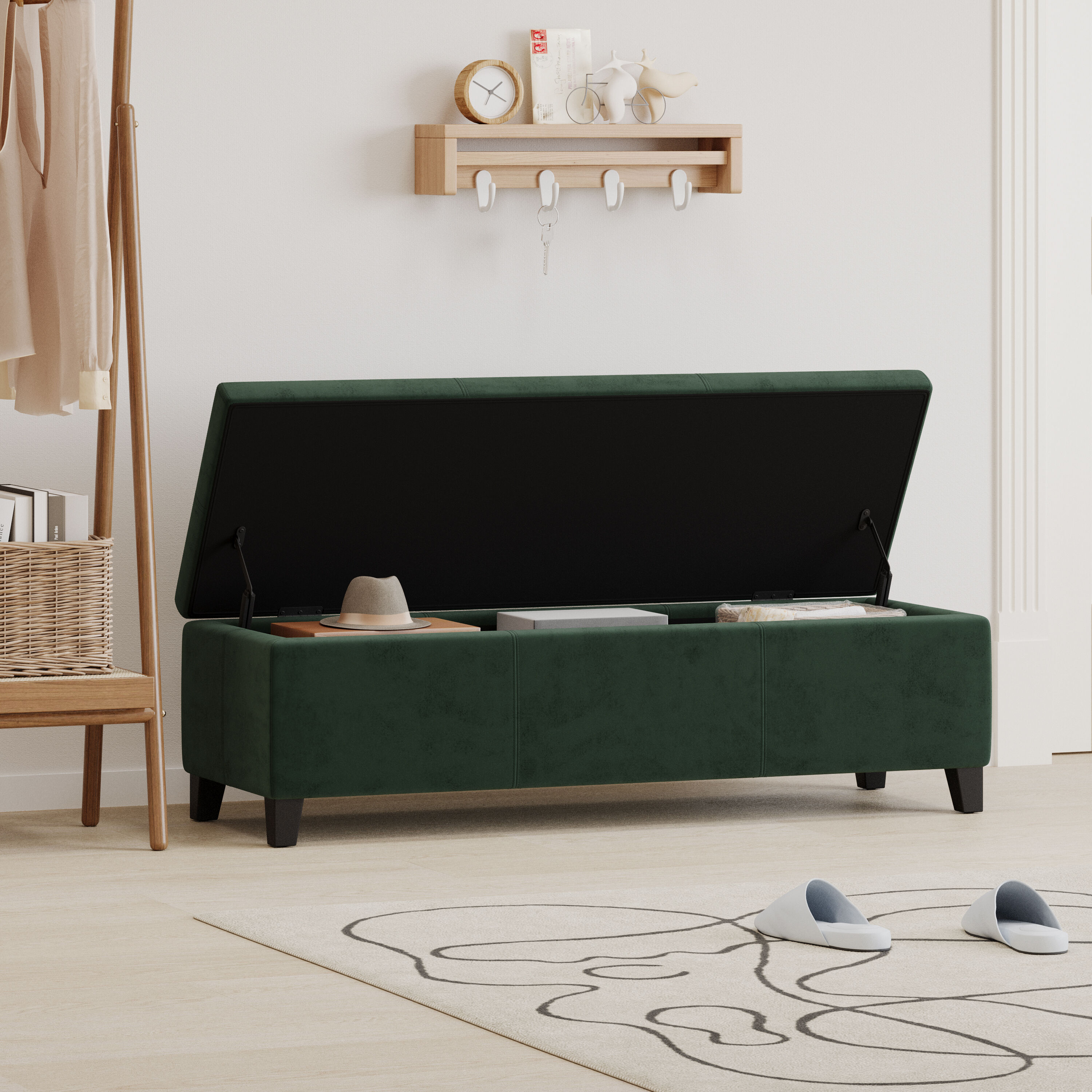 LOVMOR SF-WO-57742.00GRN Indoor-Ottomans - View #2