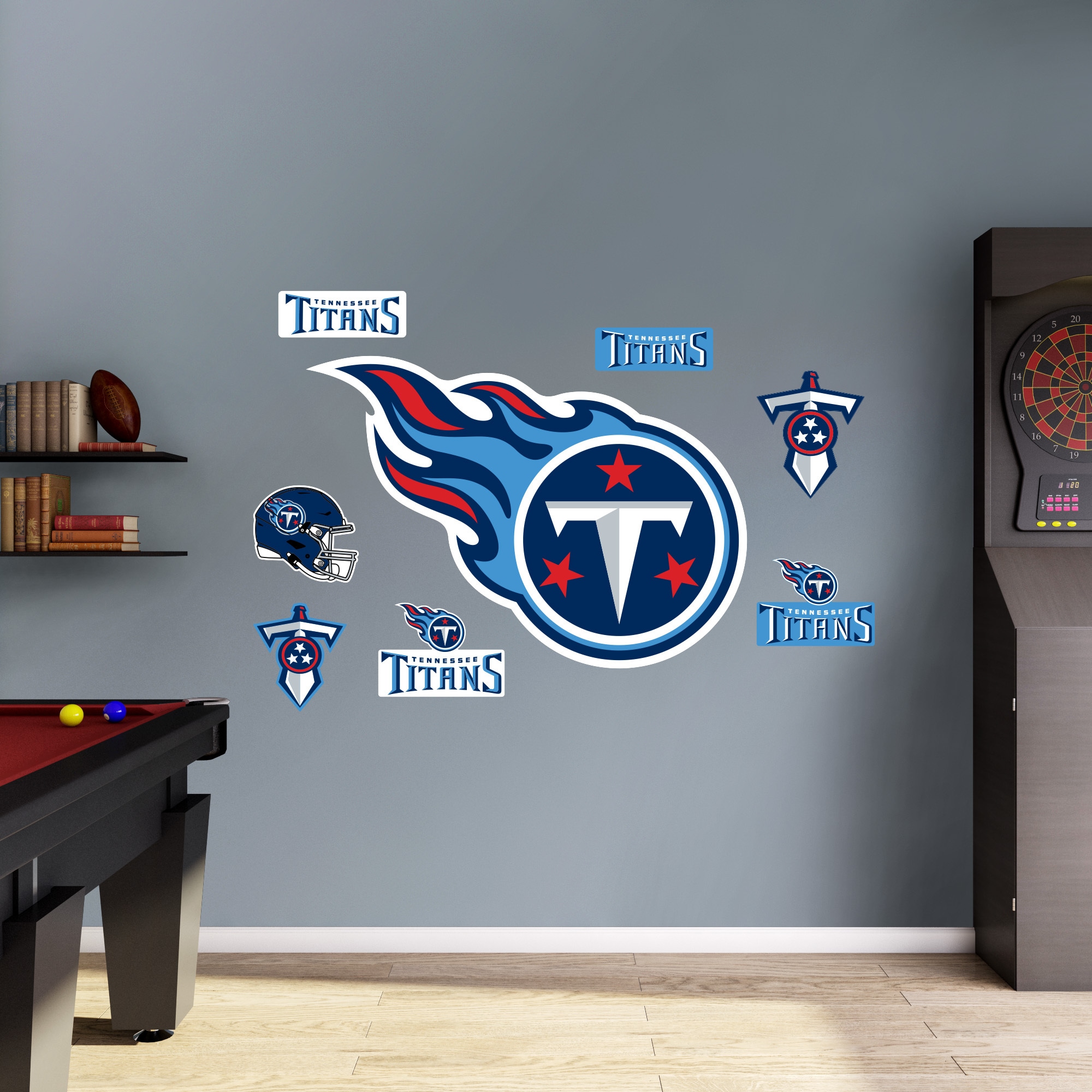 Fathead 14-14628 32-Inches W x 50-Inches H Self-adhesive Multiple colors/finishes Sports Wall Decal