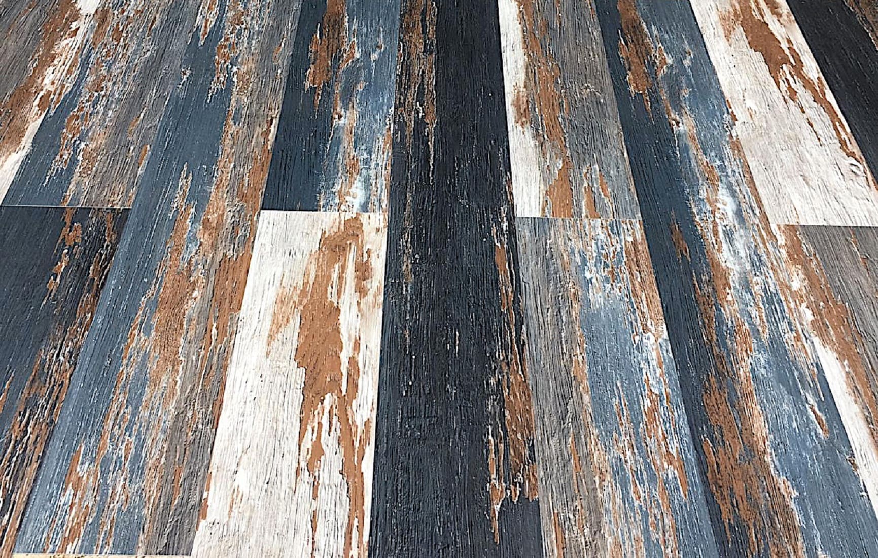 Deco Products SRCV10 (Sample) HYDROSTOP Old Navy Ocean Multiple colors/finishes Wood look 20-mil Waterproof and Water Resistant Interlocking Flooring Sample Packs