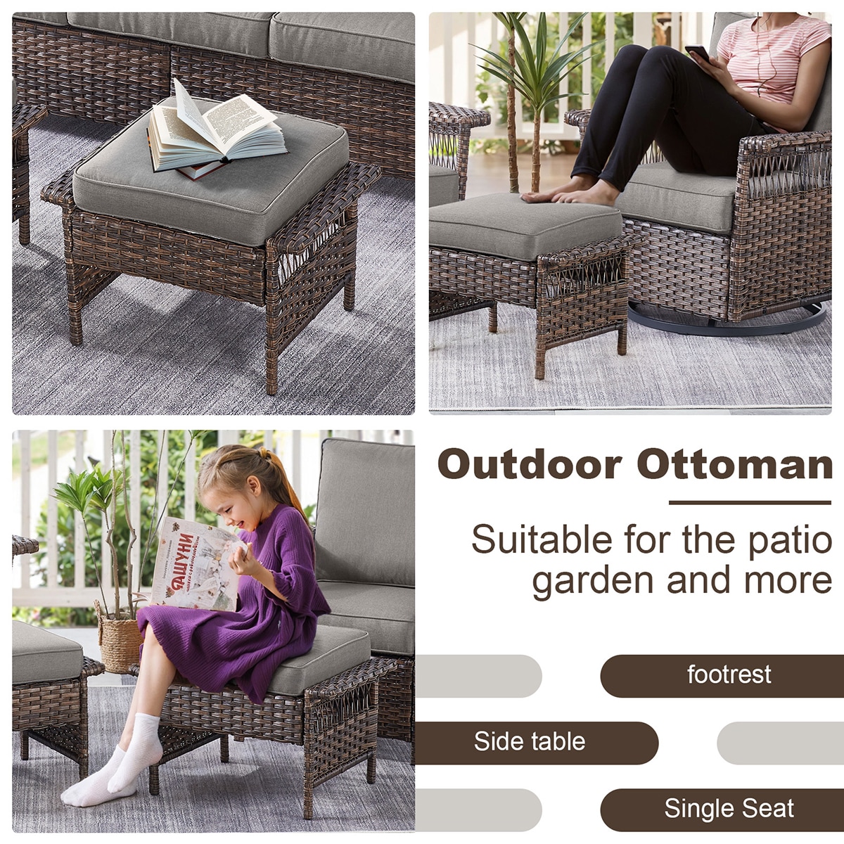 Rilyson FSSLBR1340-3 Patio-Sofas-Daybeds - View #10