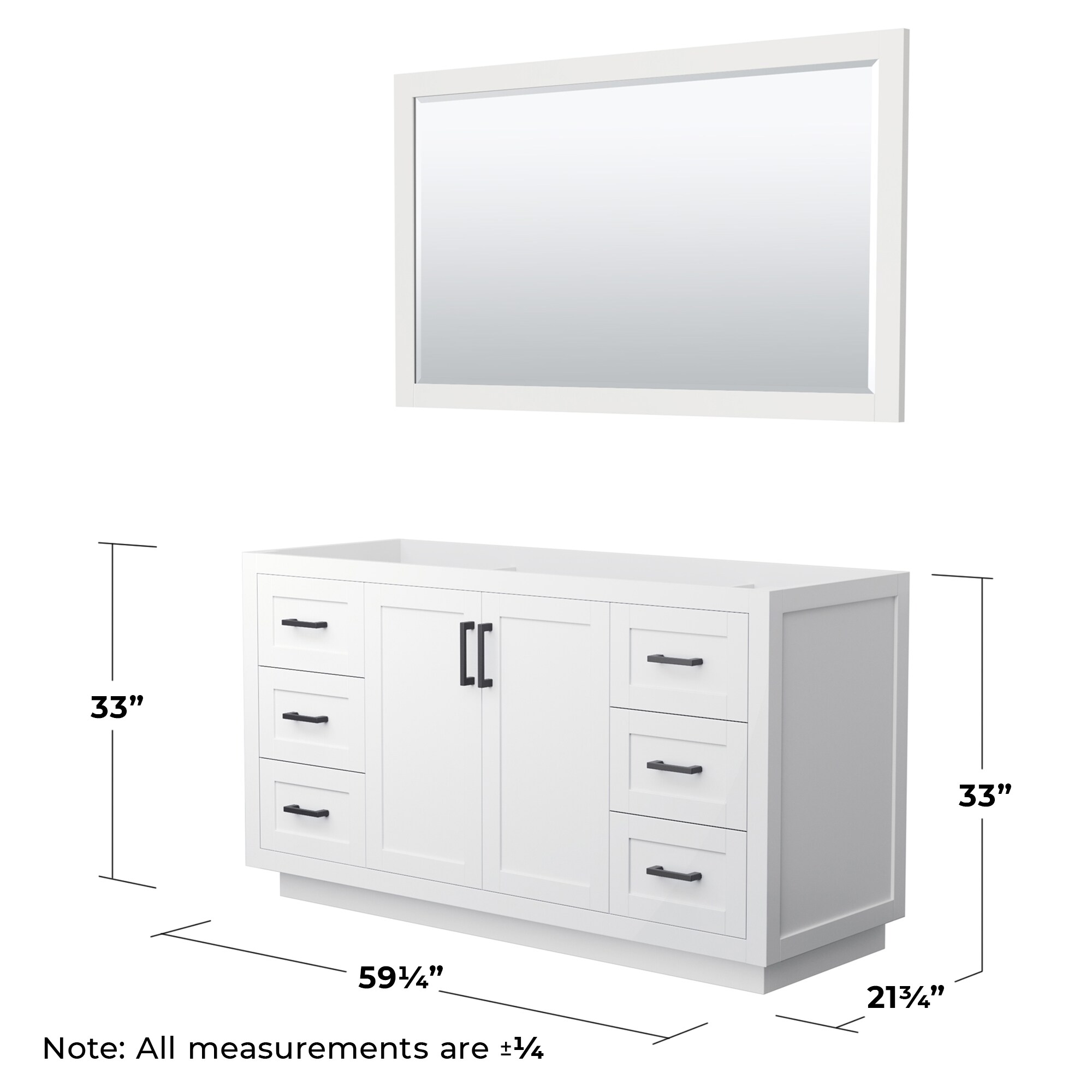 Wyndham Collection WCF292960SWBCXSXXM58 vanities - View #4