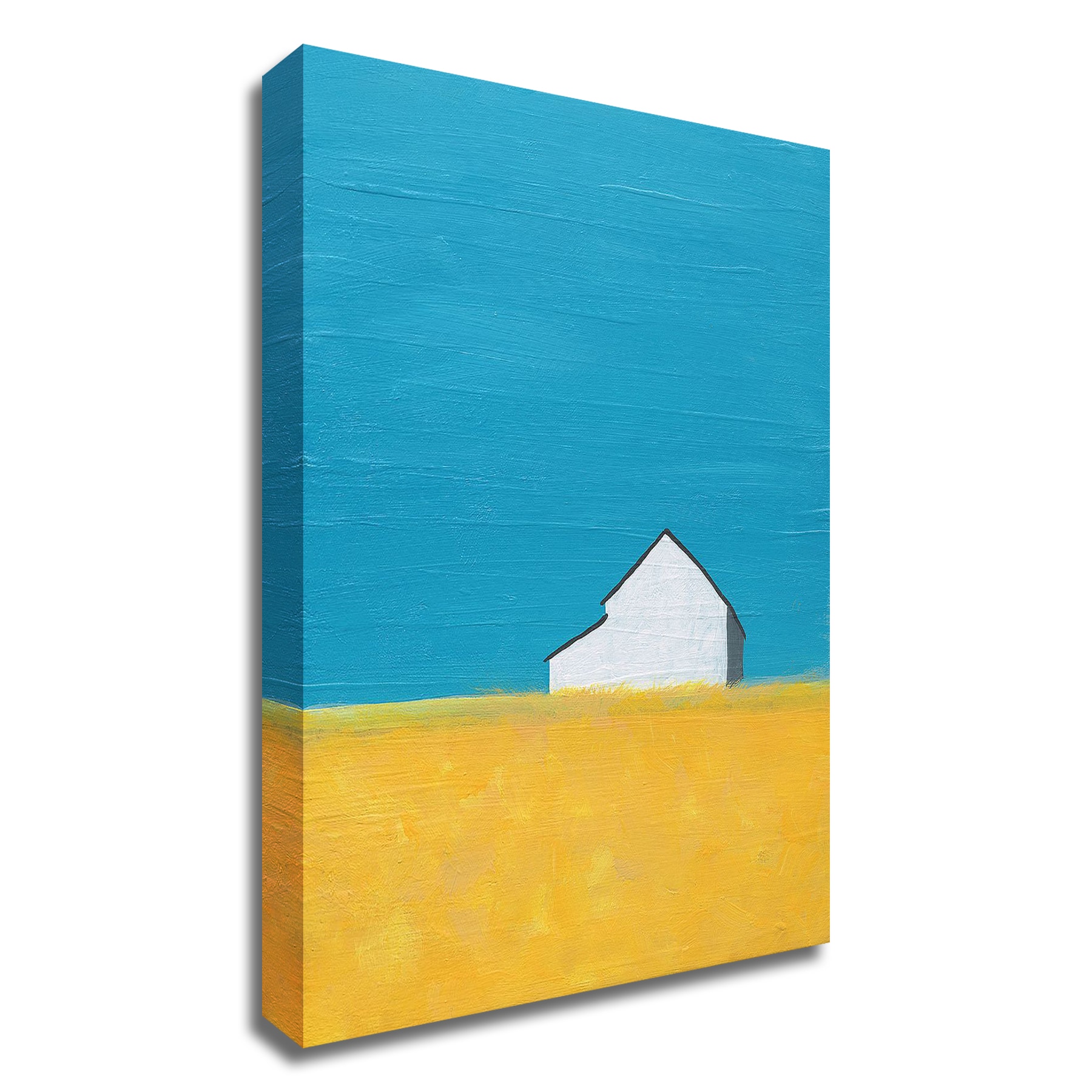 Tangletown Fine Art 8W942DC-1620 It's A Barn Jan Weiss 20-in H x 16-in W Landscape Print on Canvas