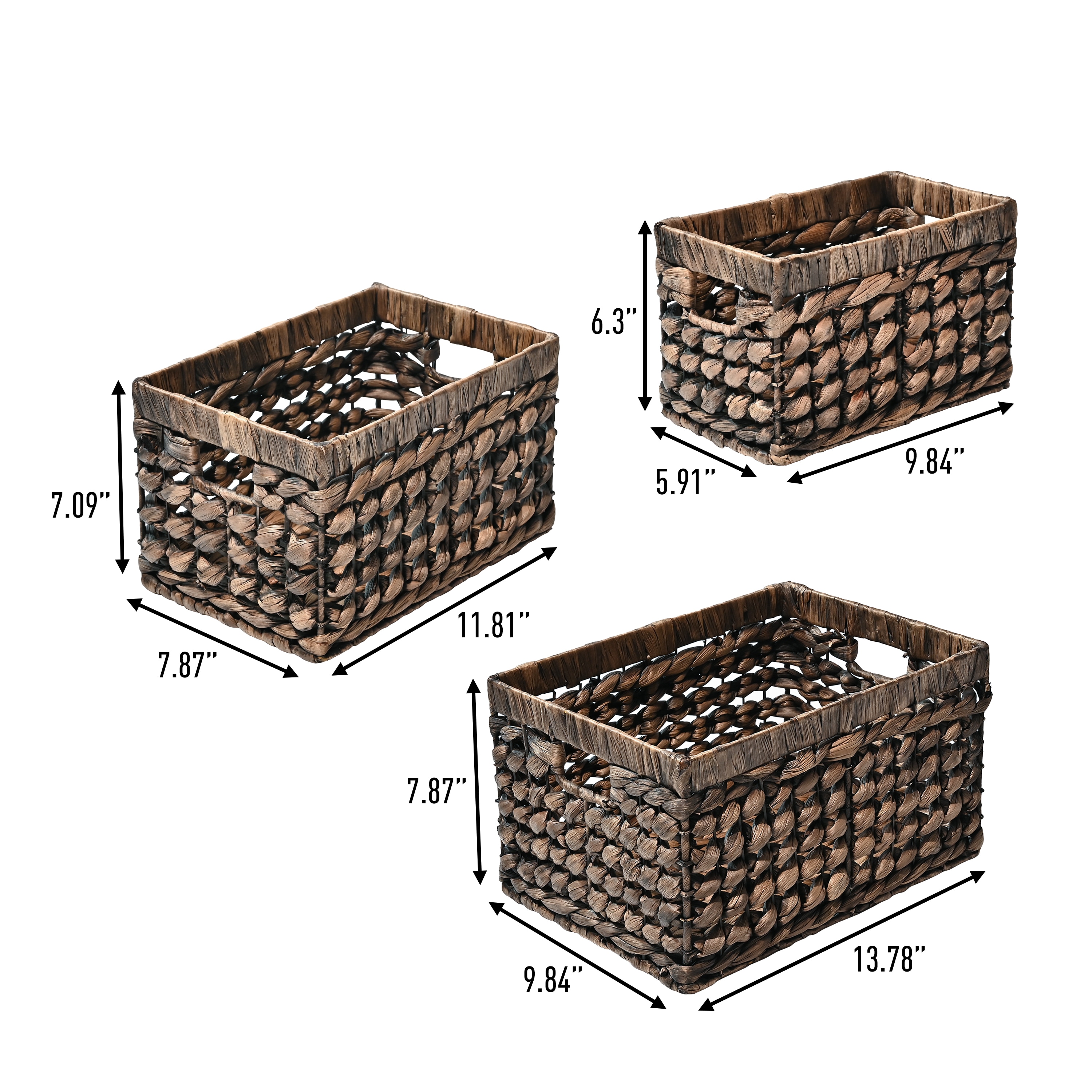 happimess BSK2012B-3SET Bins-Baskets - View #7