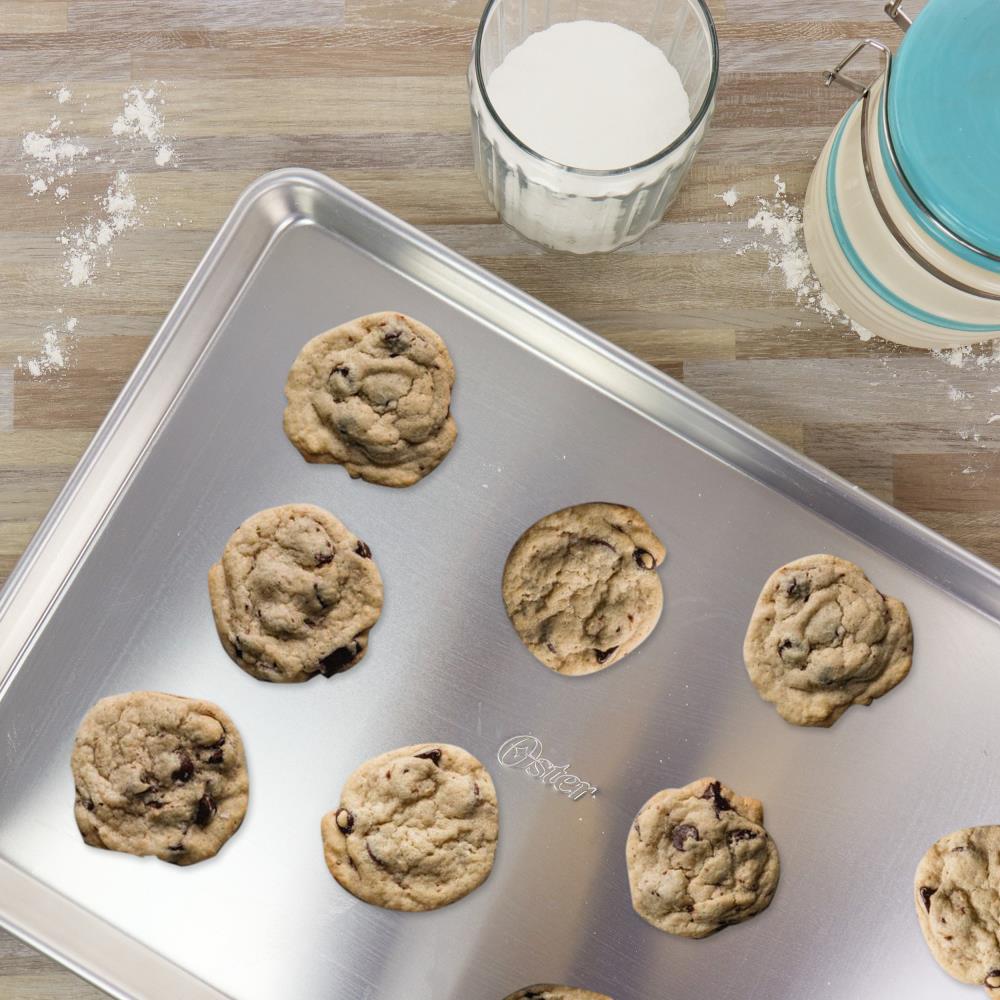 Oster 15 in. x 10.5 in. Baker's Glee Aluminum Cookie Sheet