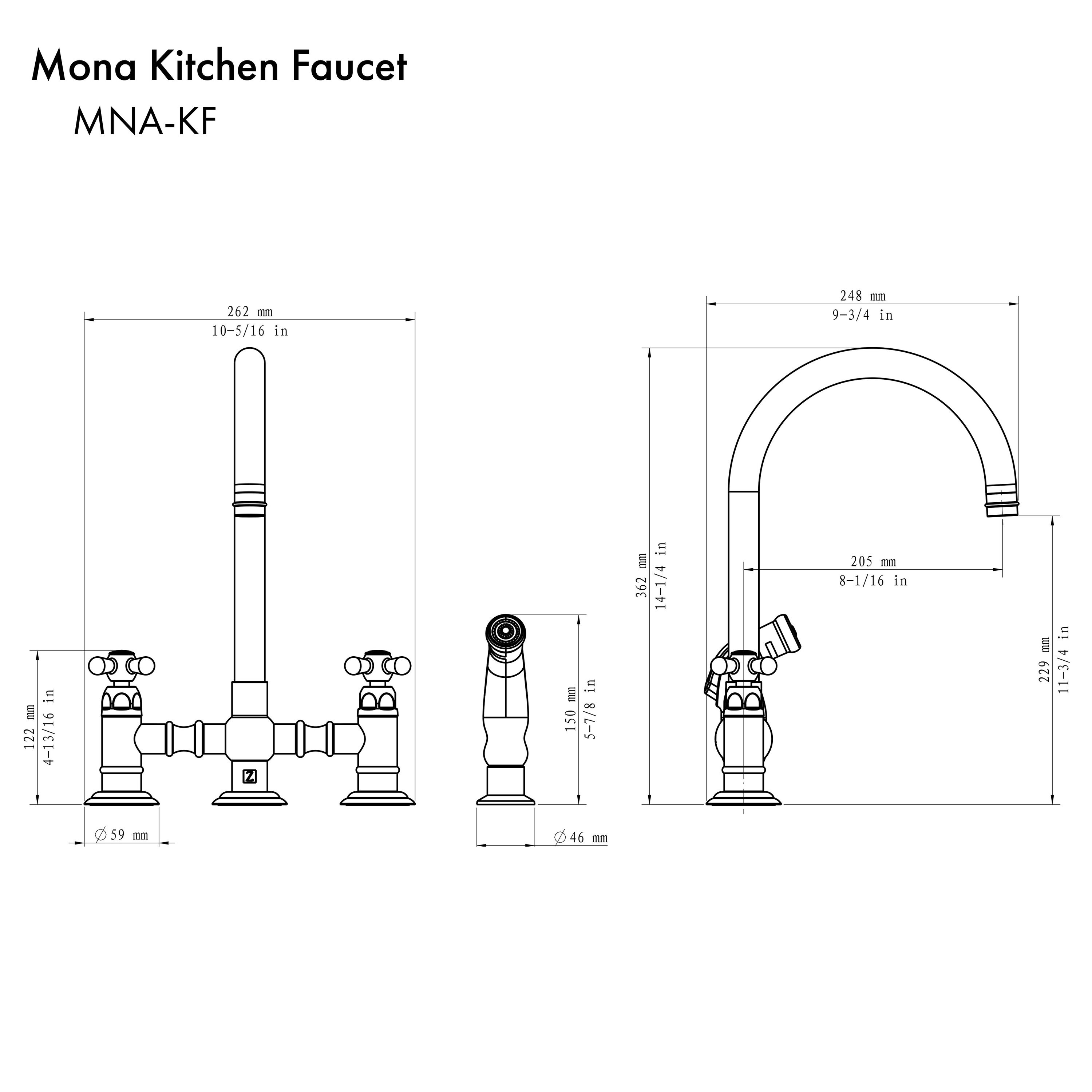 ZLINE KITCHEN & BATH MNA-KF-ORB Kitchen-Faucets - View #13