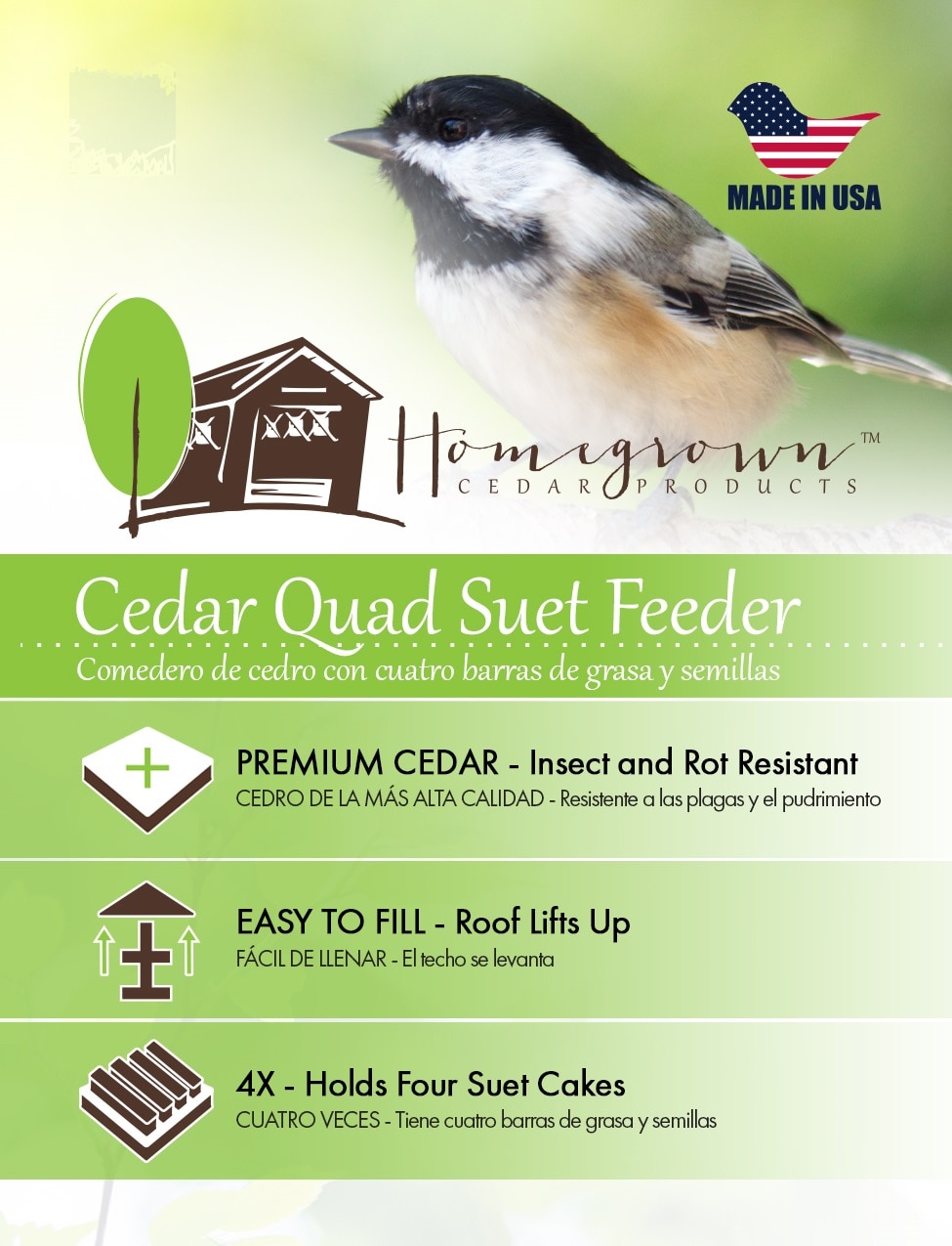 HomeGrown CBF-03444 Bird-Feeders - View #6
