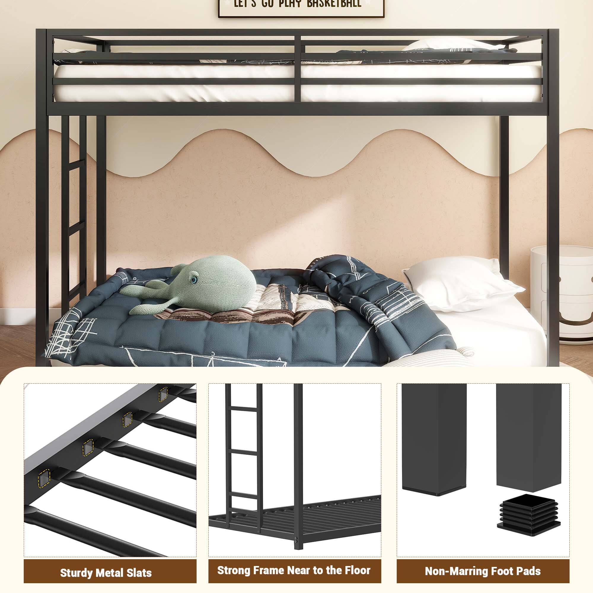Fun Orange FUNS3BE07 Bunk-Beds - View #6