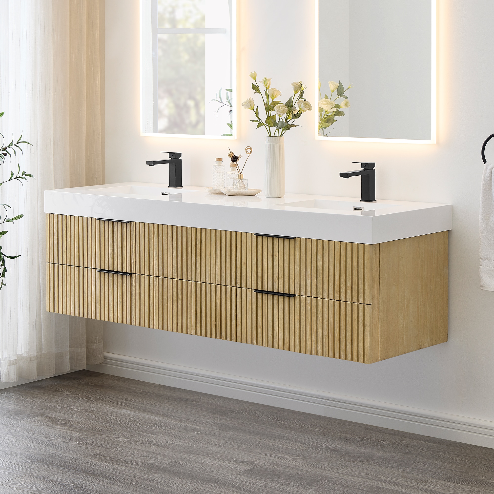 Altair 563072-NB-WH-NM Bath-Vanity-Combo - View #2