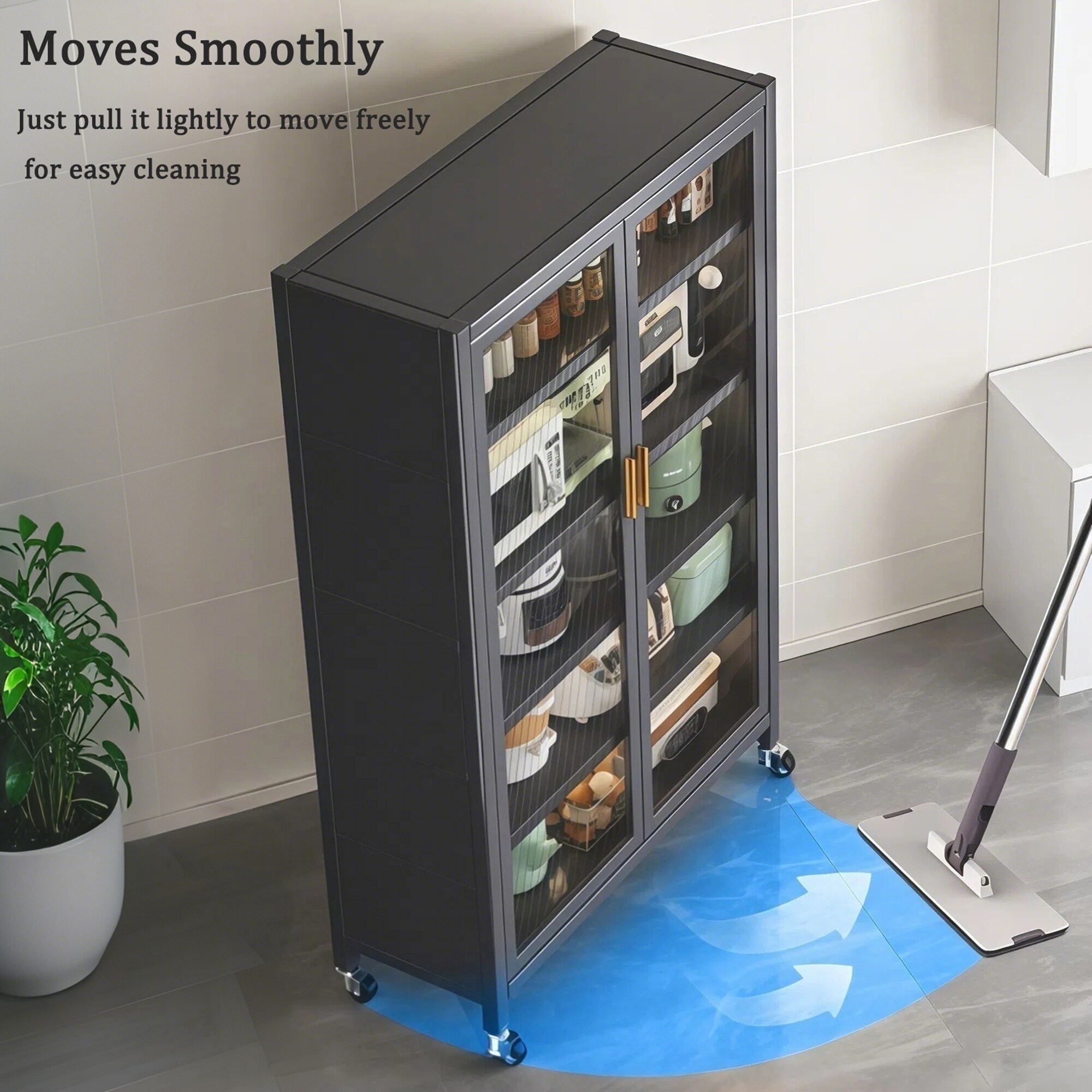 SINOFURN SYC500009GY Dining-Kitchen-Storarge - View #4