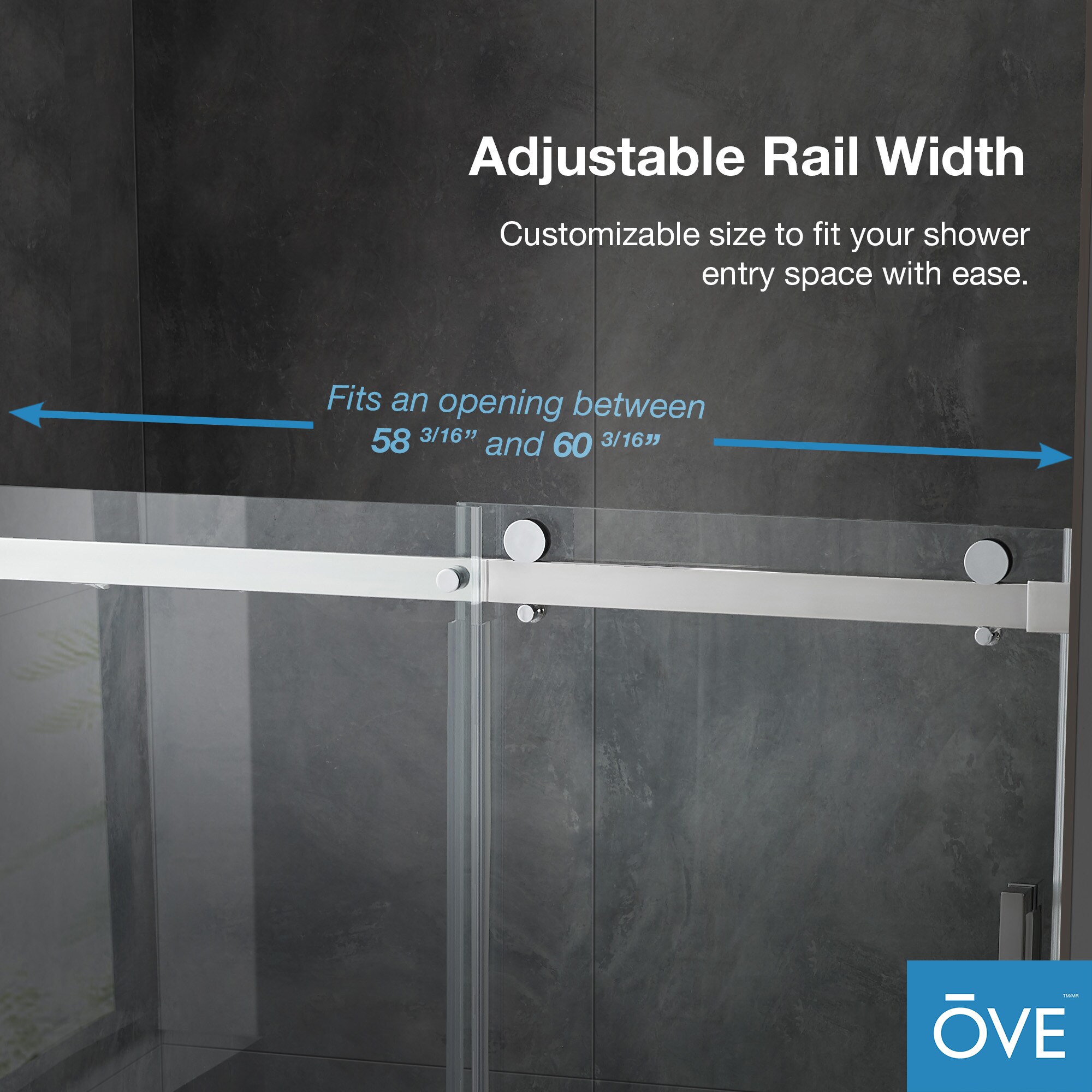 OVE Decors BEL-TDCH Bathtub-Doors - View #4