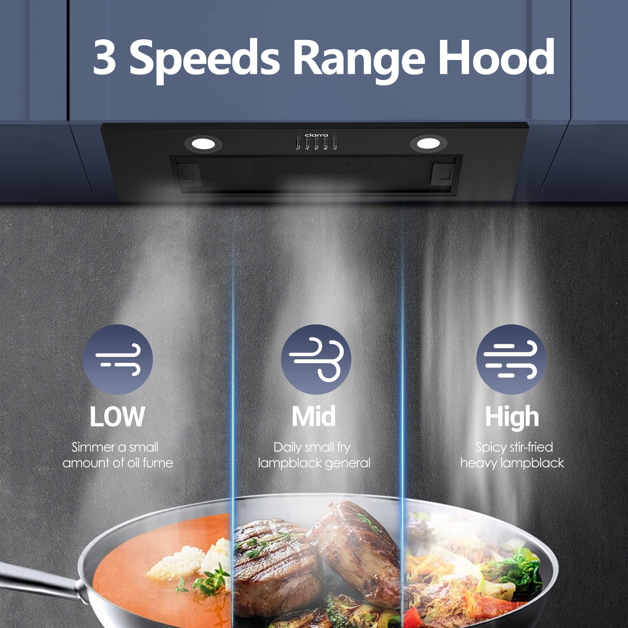 Jeremy Cass LSCIARDOE86 Undercabinet-Range-Hoods - View #5