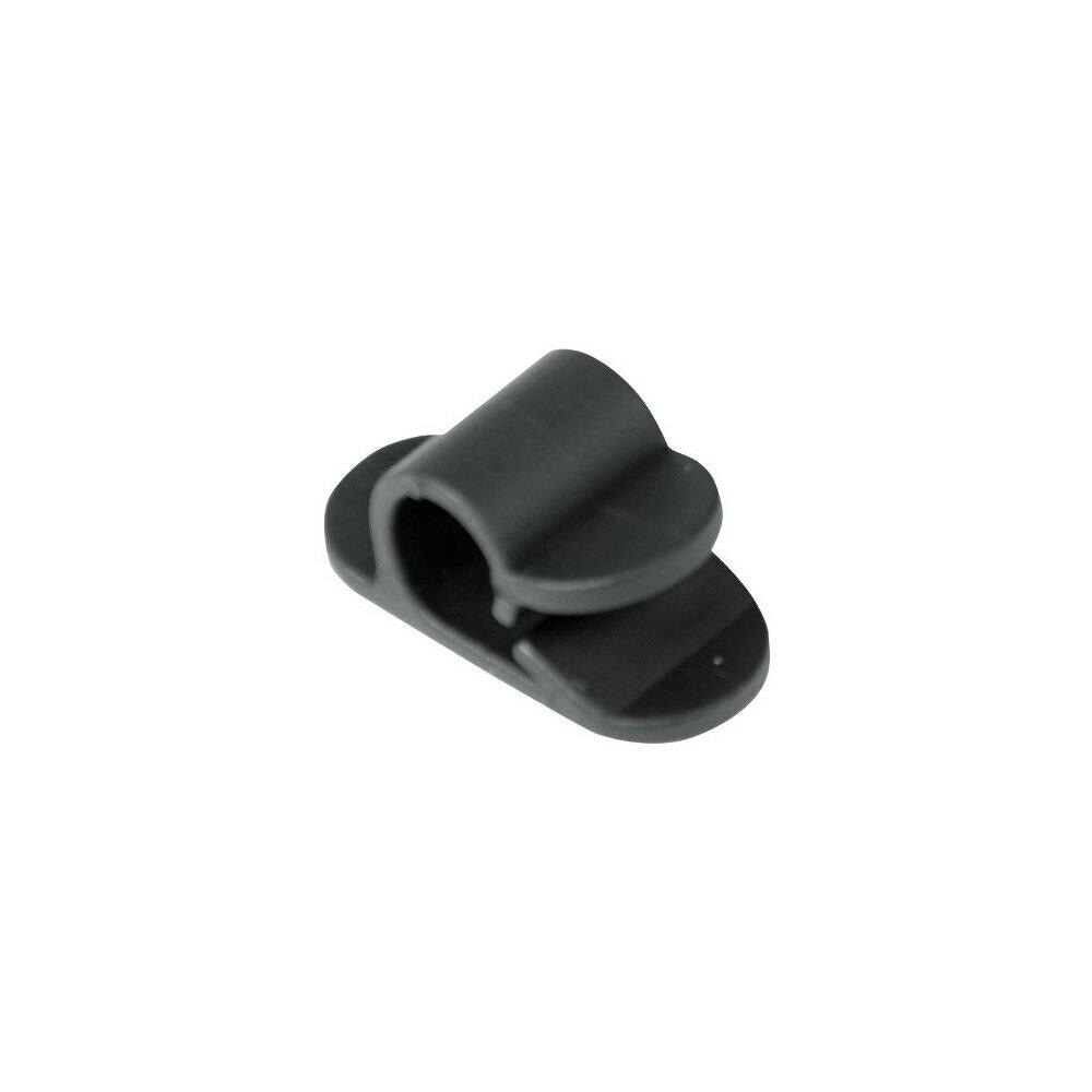 Olixar Self Adhesive Cable Management Clips - 20 Pack - Black