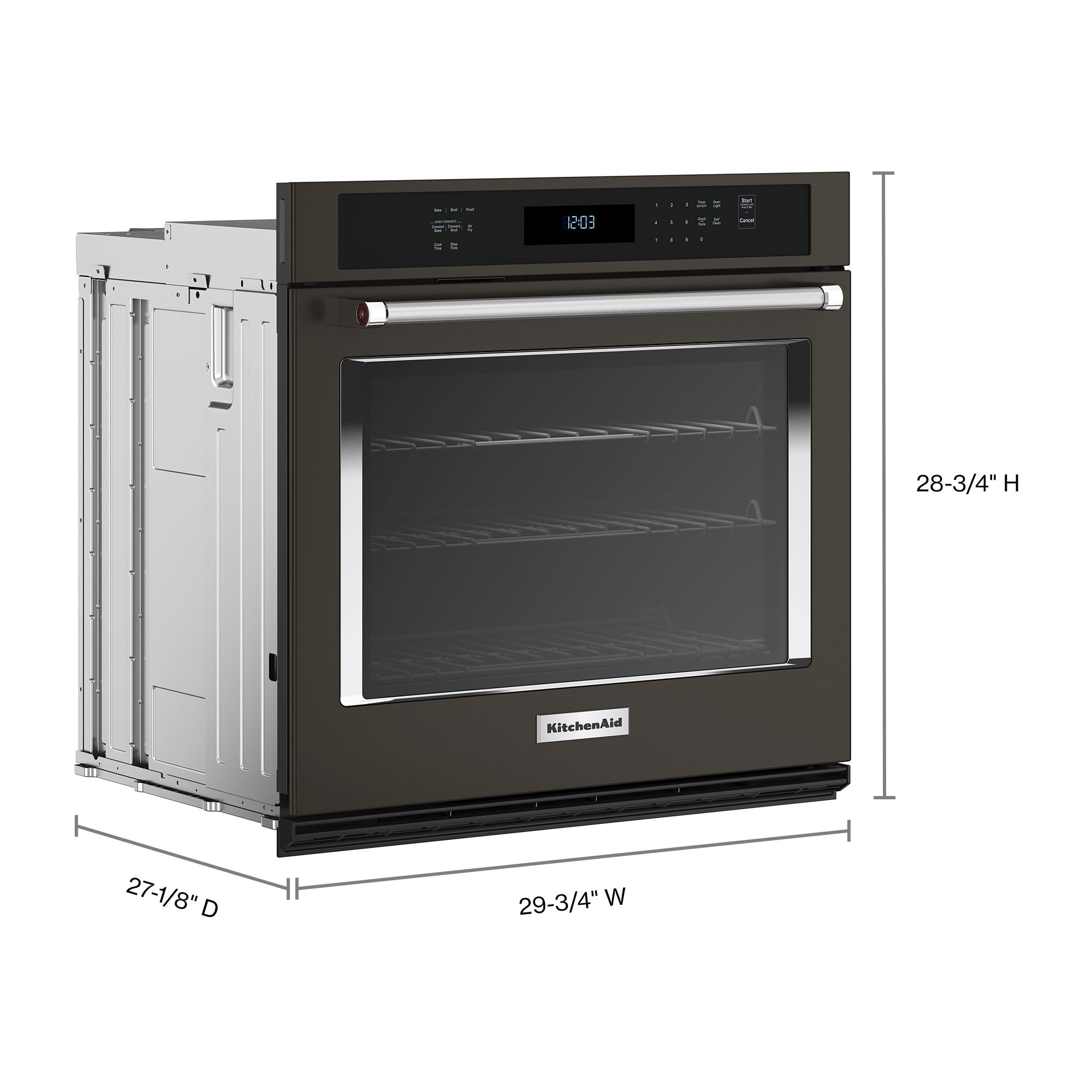 KitchenAid KOES530PBS Swall-Elec-Oven - View #4