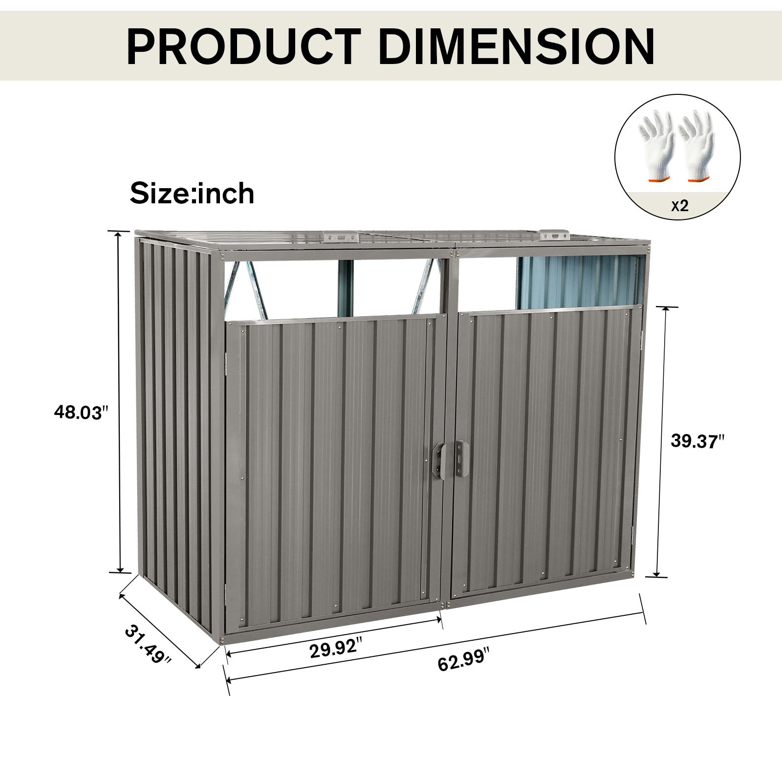Bayfeve BF-33888-SD Metal-Storage-Buildings-Sheds - View #7