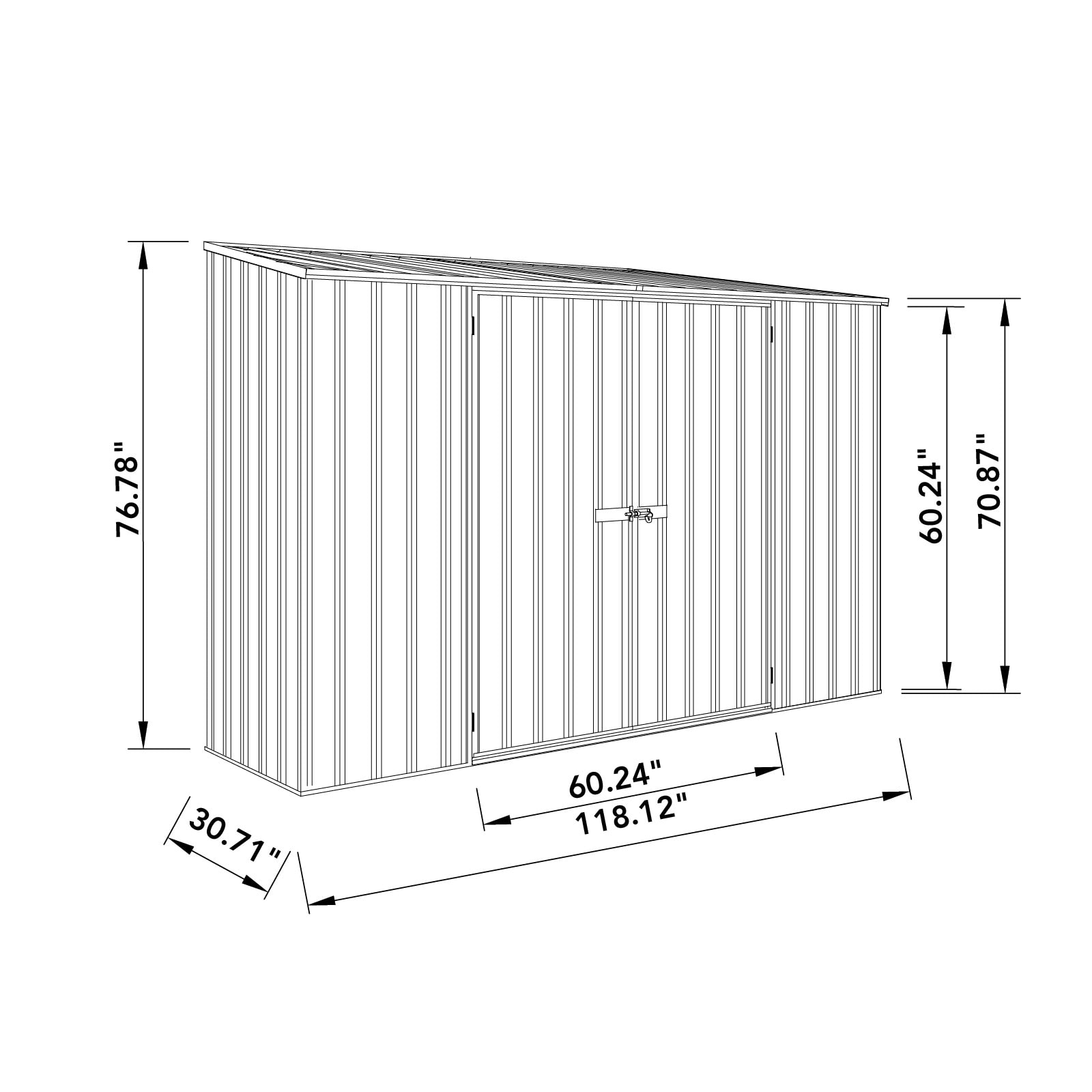 ABSCO AB1112 Metal-Storage-Buildings-Sheds - View #6