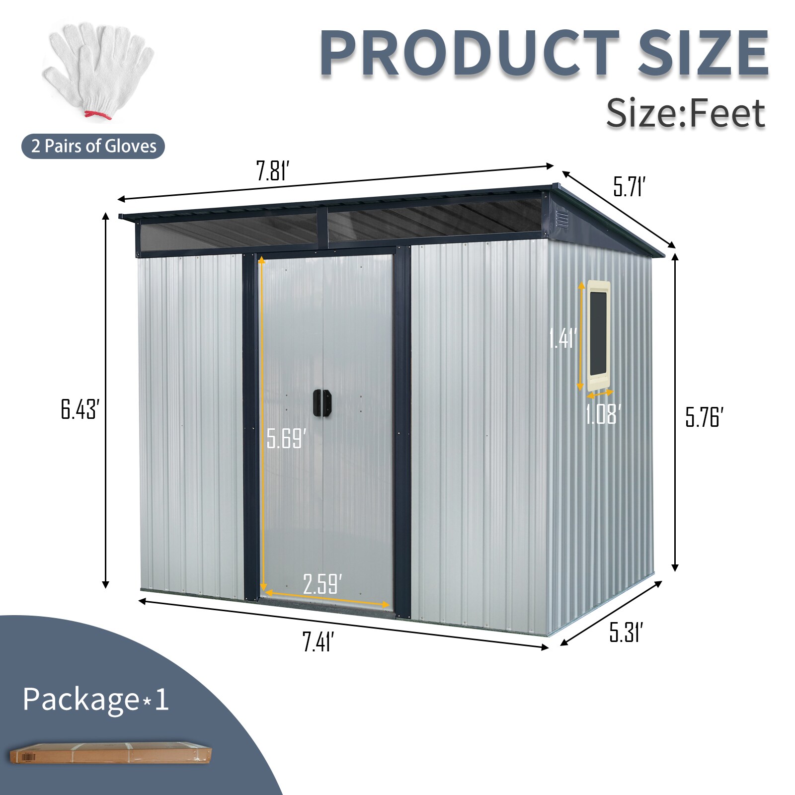 Iseryn HG40P185383 Metal-Storage-Buildings-Sheds - View #4