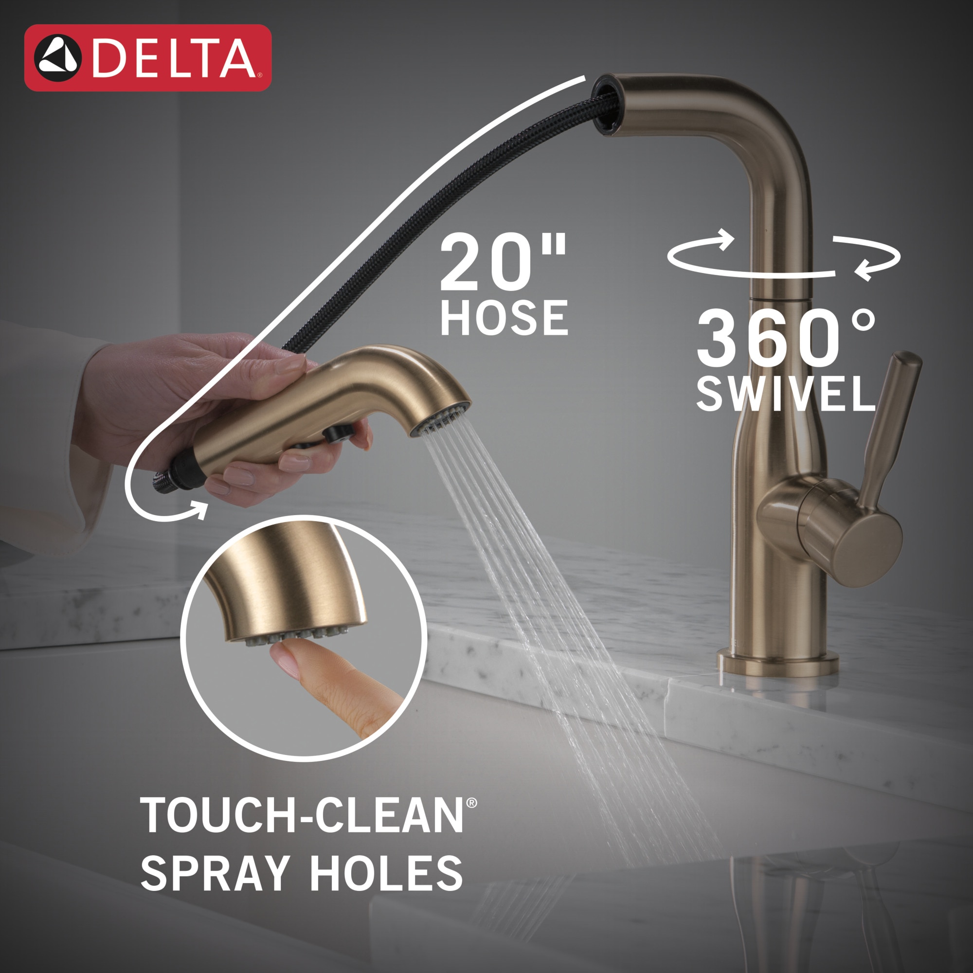Delta 16943-CZ-DST Kitchen-Faucets - View #8