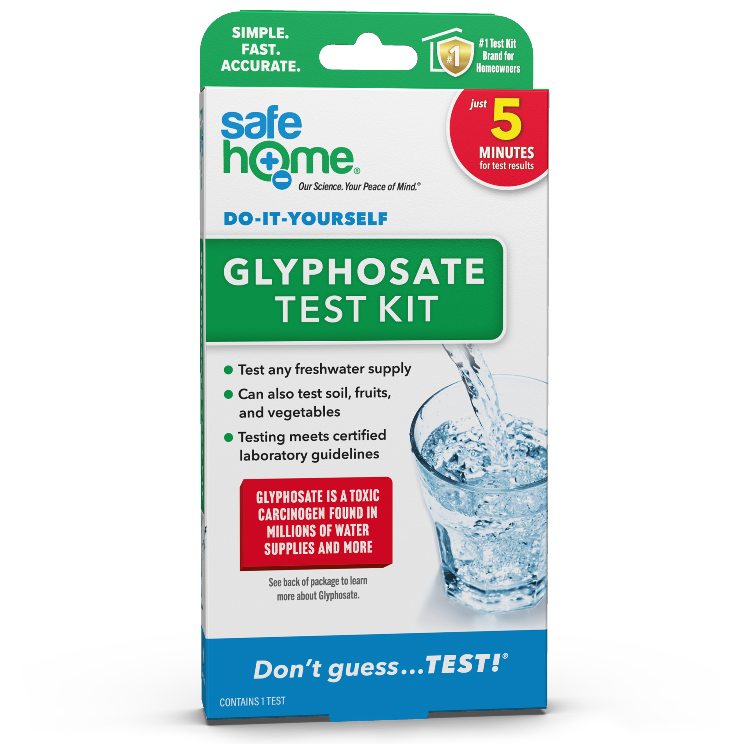 Safe Home LOW-SH-GLYDIY1 Multi-use Water Test Kit