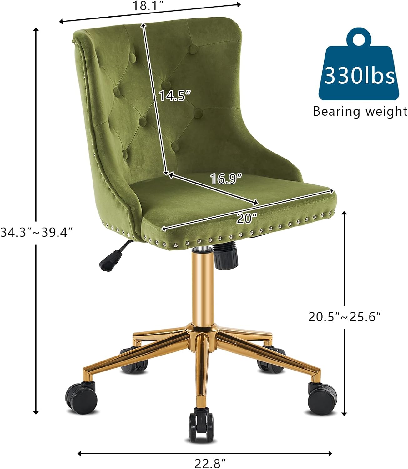 Winado LO1G52002931 Office-Chairs - View #2
