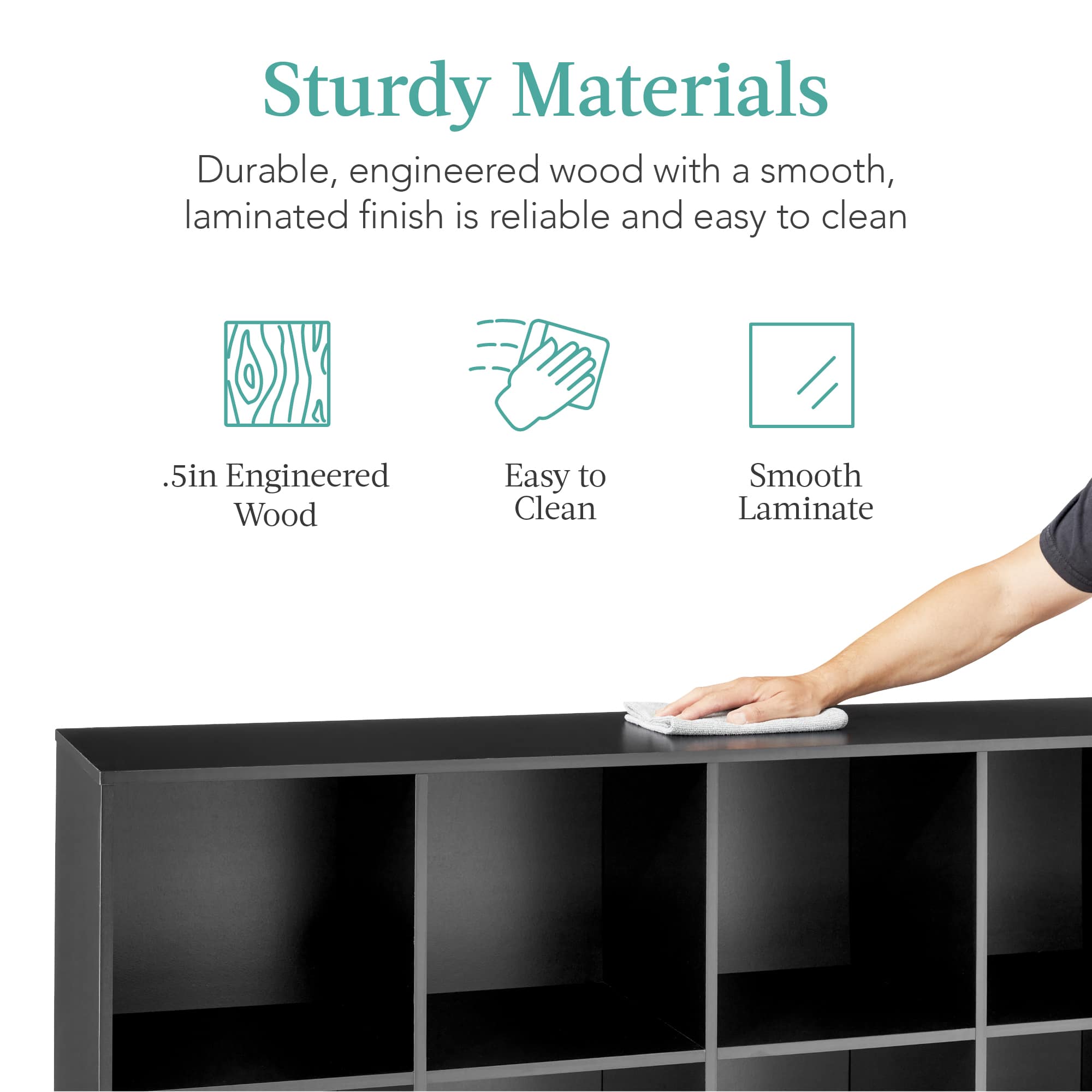 Best Choice Products SKY6874 Laminate-Storage-Cubes - View #6