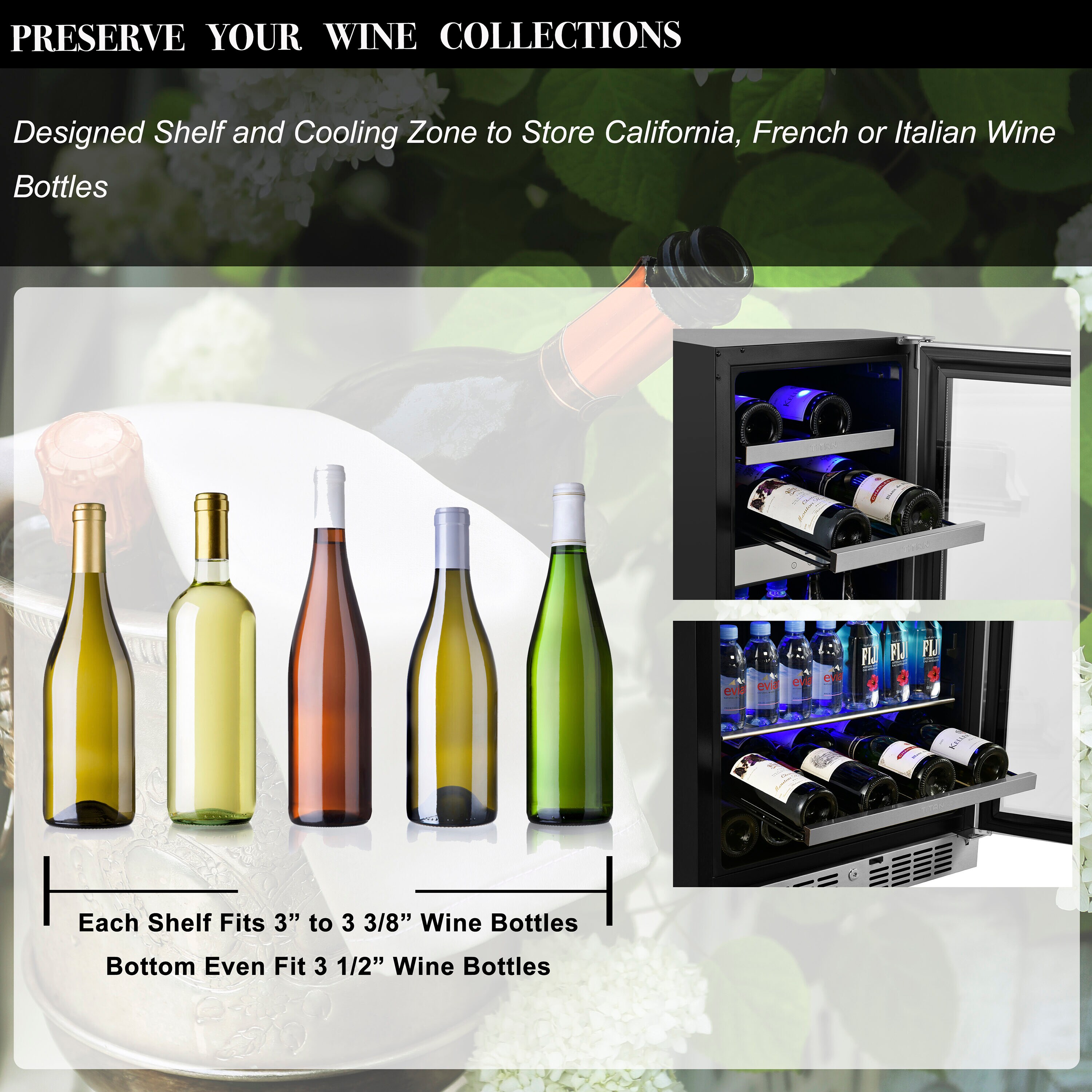 Titan TT-W2446DZ Wine-Chillers - View #8