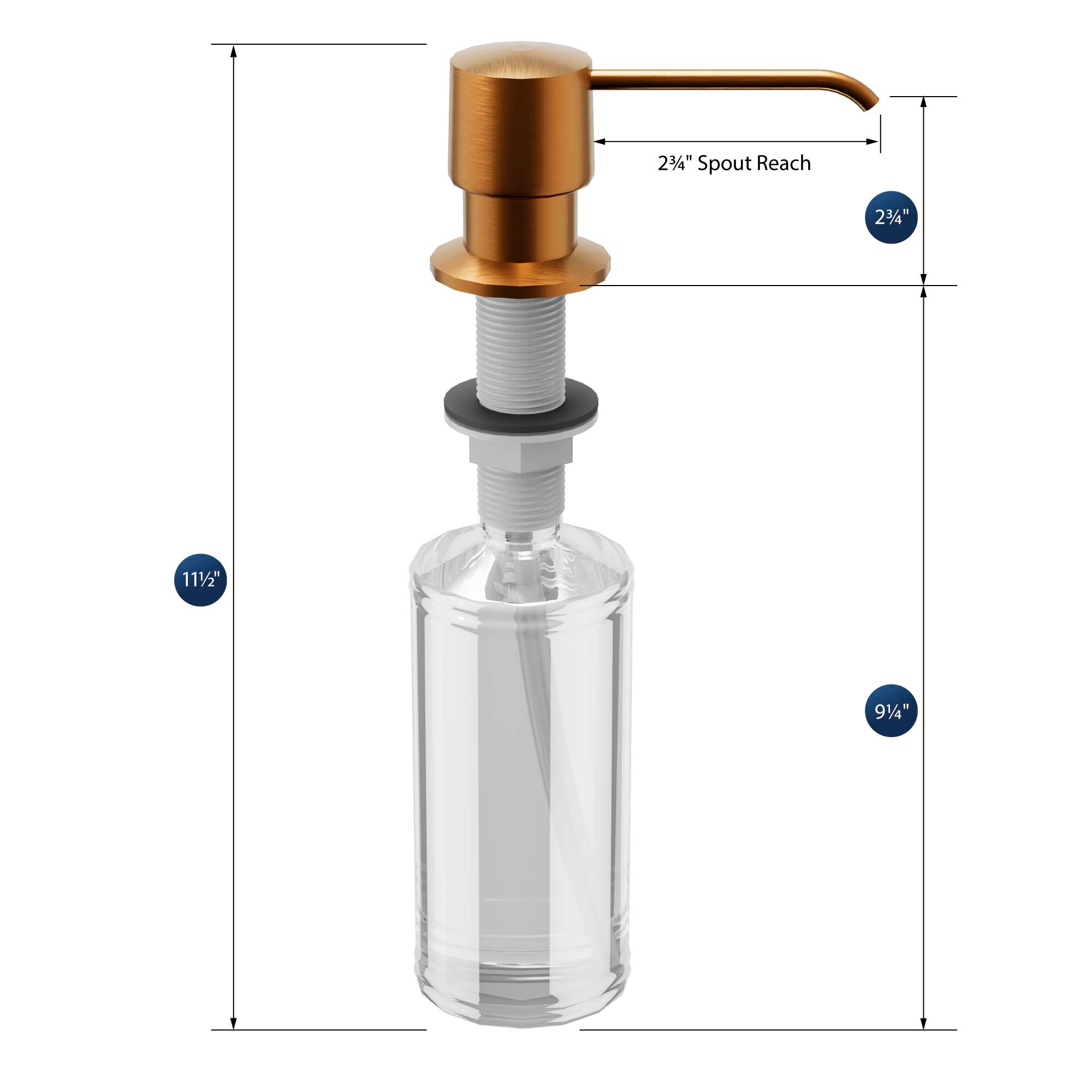 Karran SD25BC Soap-Lotion-Dispensers - View #3
