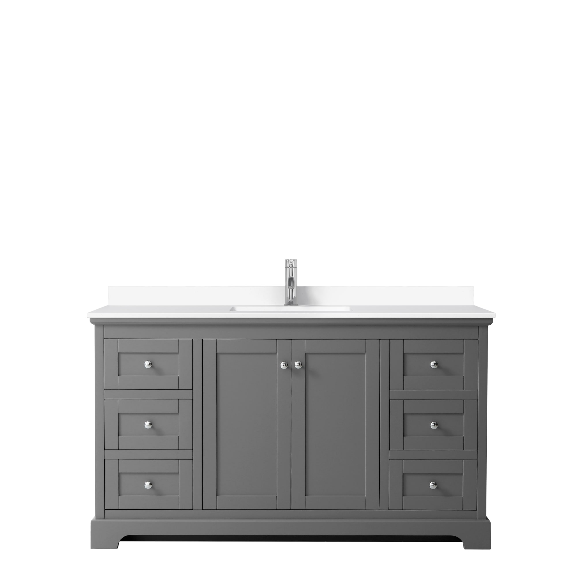 Wyndham Collection WCV232360SKGWCUNSMXX Bath-Vanity-Combo - View #2