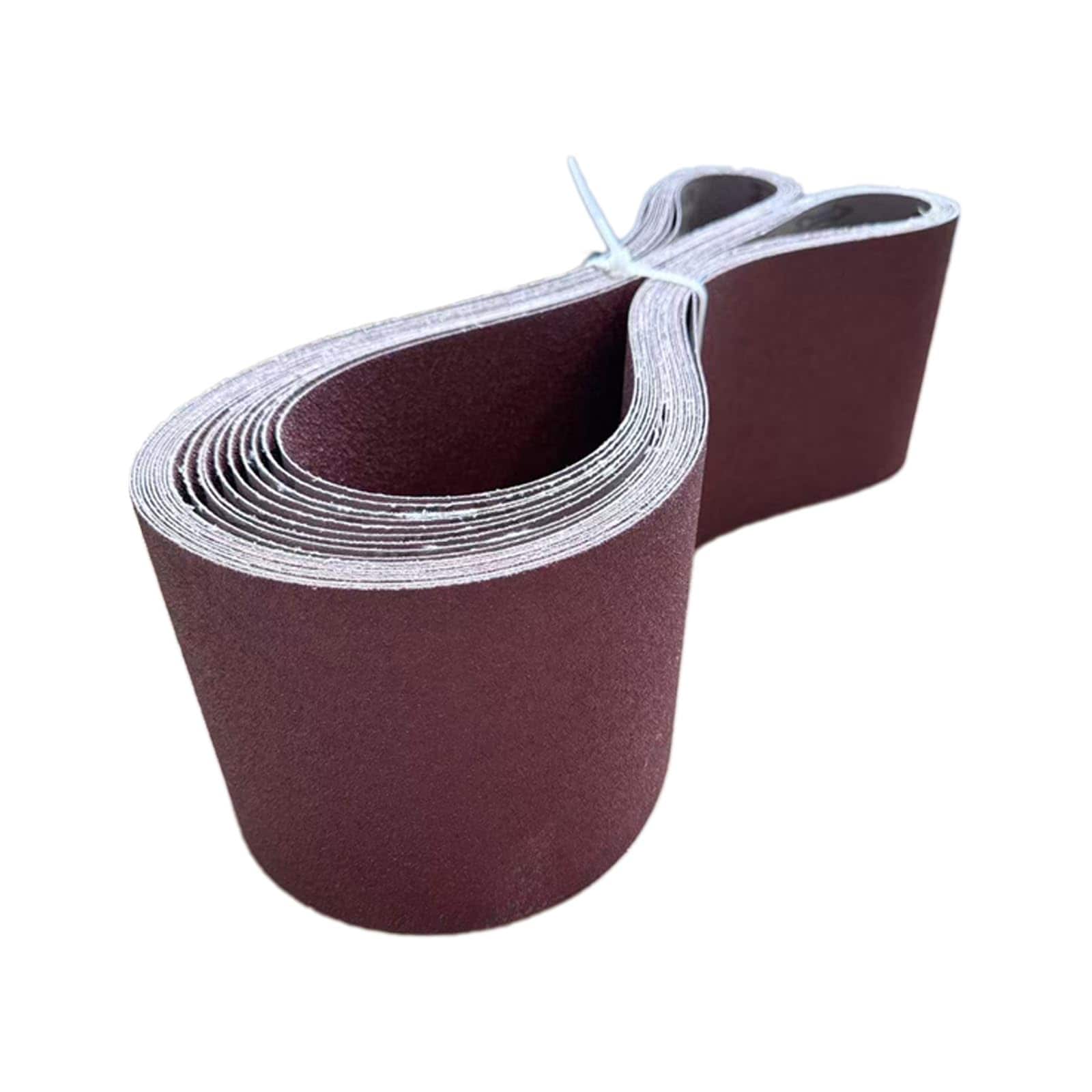 Mikiotto  6x89 Inch Sanding Belts 6 pcs Multi Grit 60 80 120 Grit Aluminum Oxide Abrasive for Wood Metal Sanding Polishing Belt Sanders