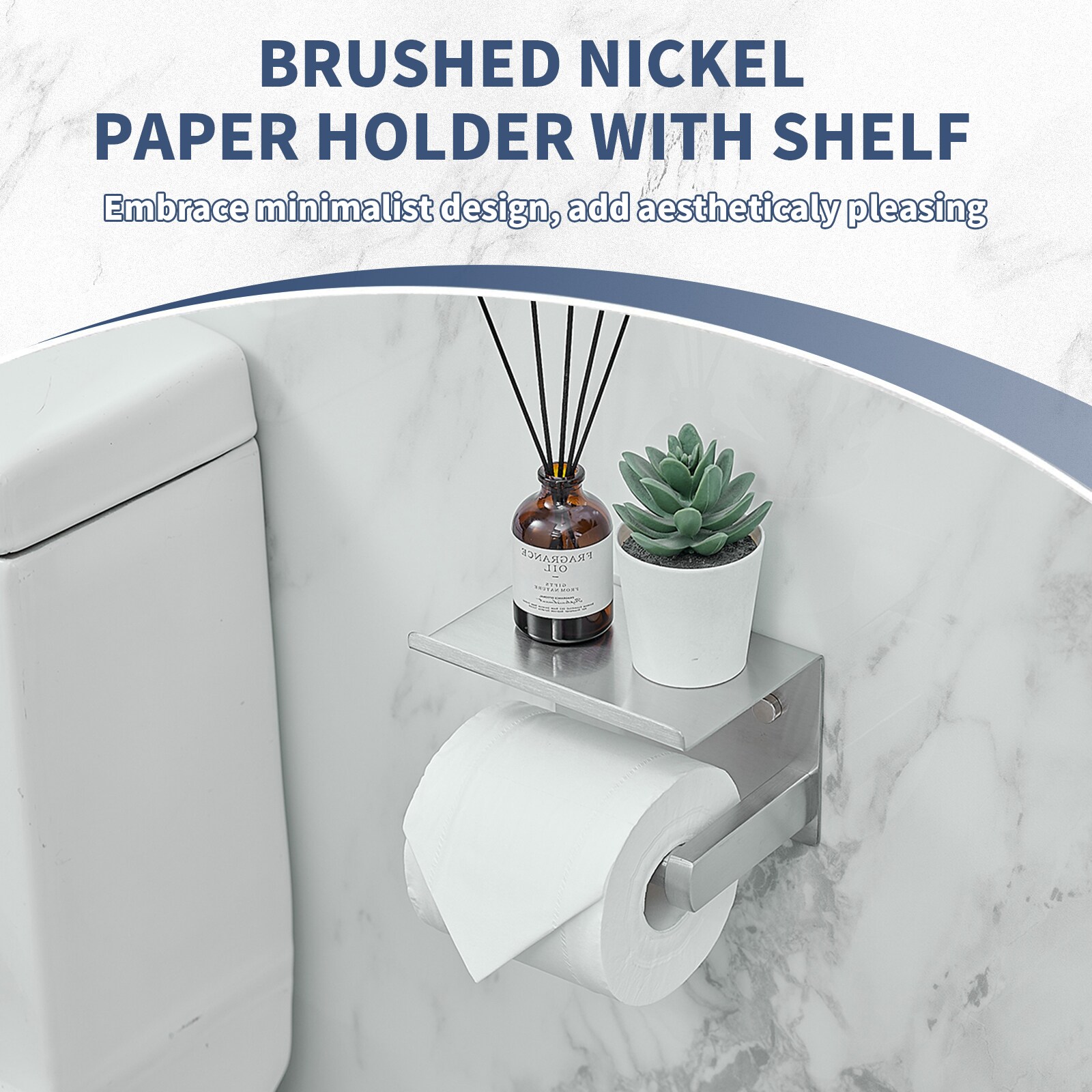 BWE A-91021-N Bathroom-Shelves - View #3