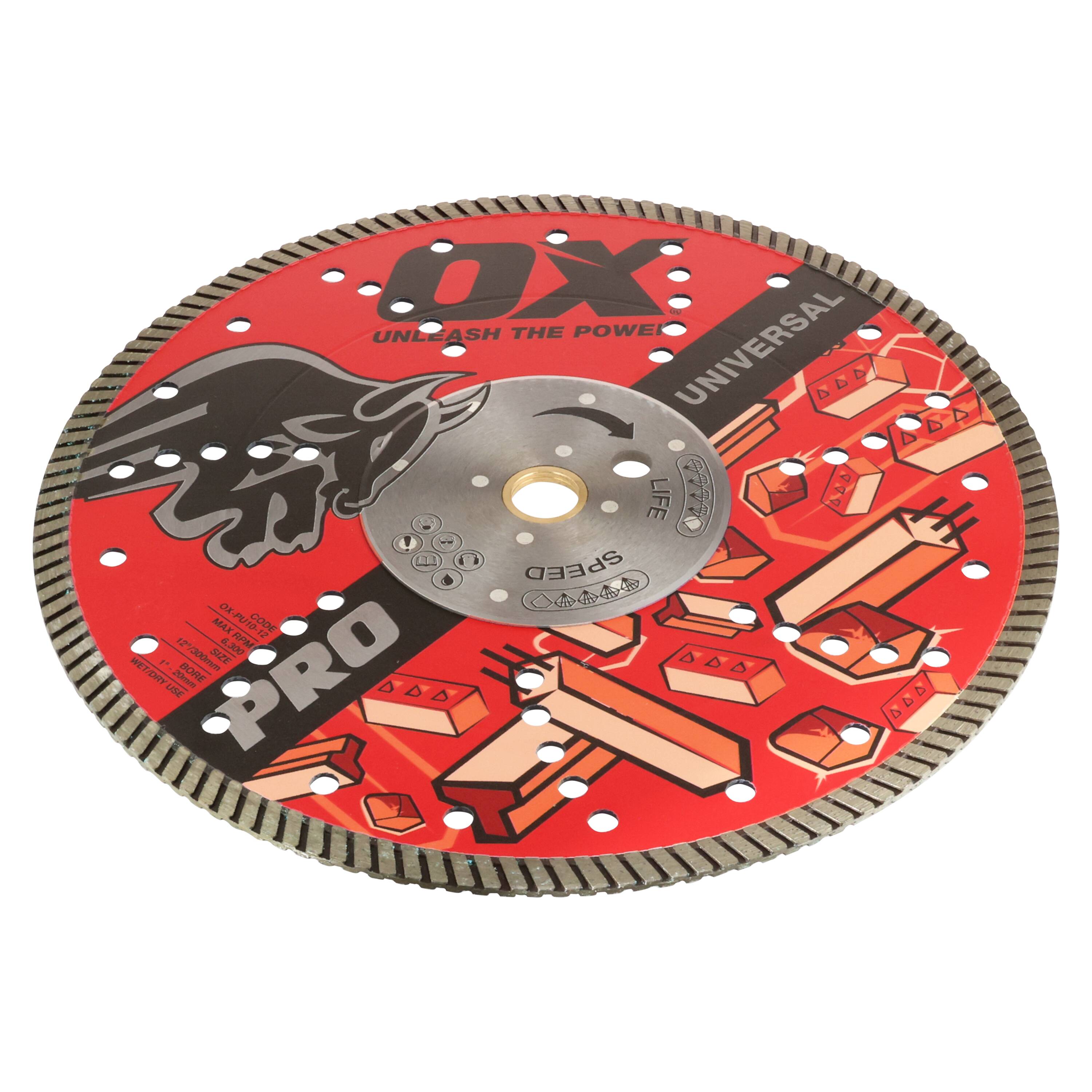 OX Tools OX-PU10-12 Diamond-Saw-Blades - View #3