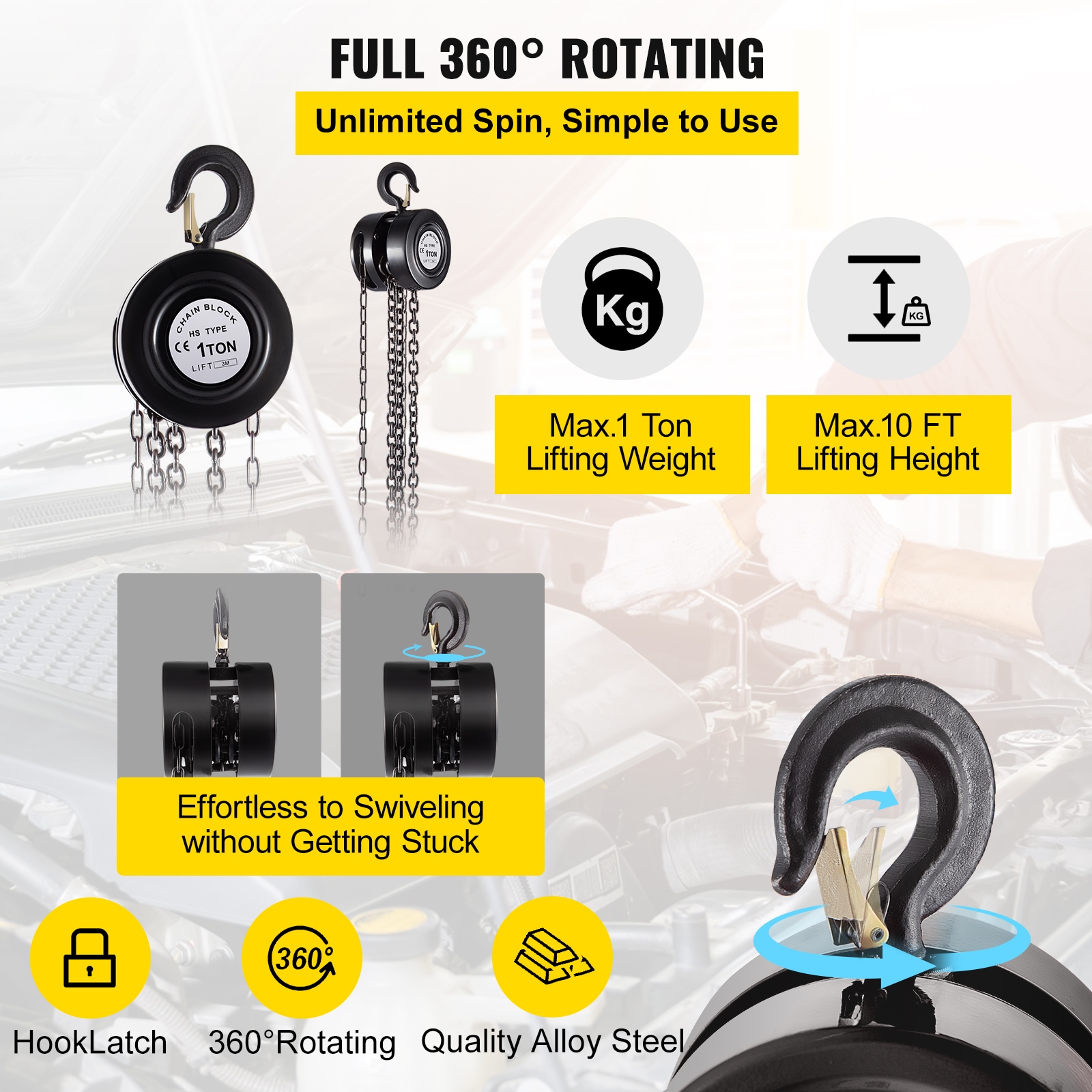 VEVOR SLHLHSYX1T3M9KD8FV0 Chain-Accessories - View #7