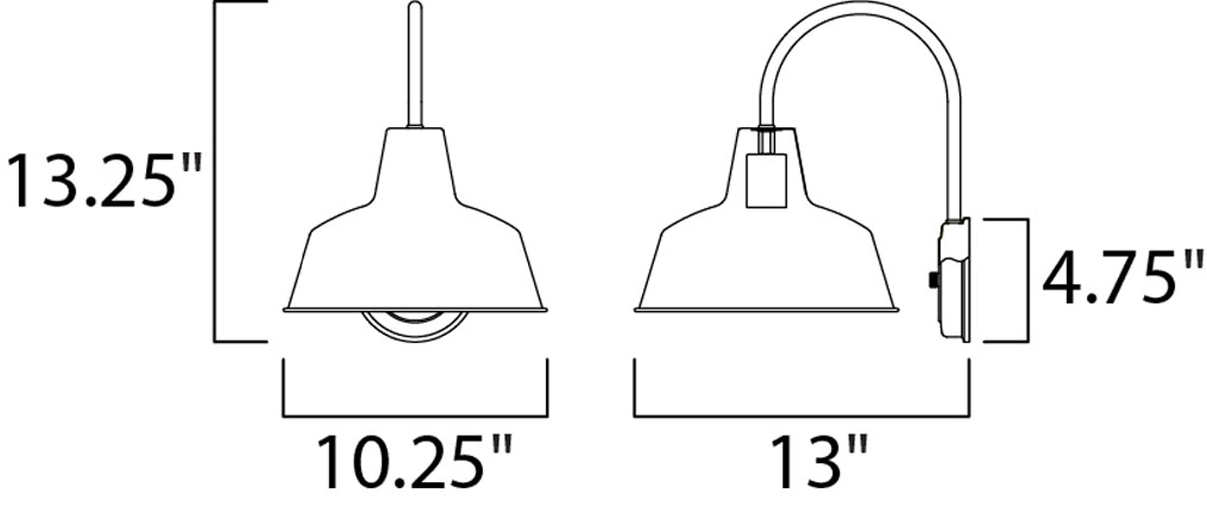 Maxim Lighting 35016EB Outdoor-Wall-Lighting - View #2