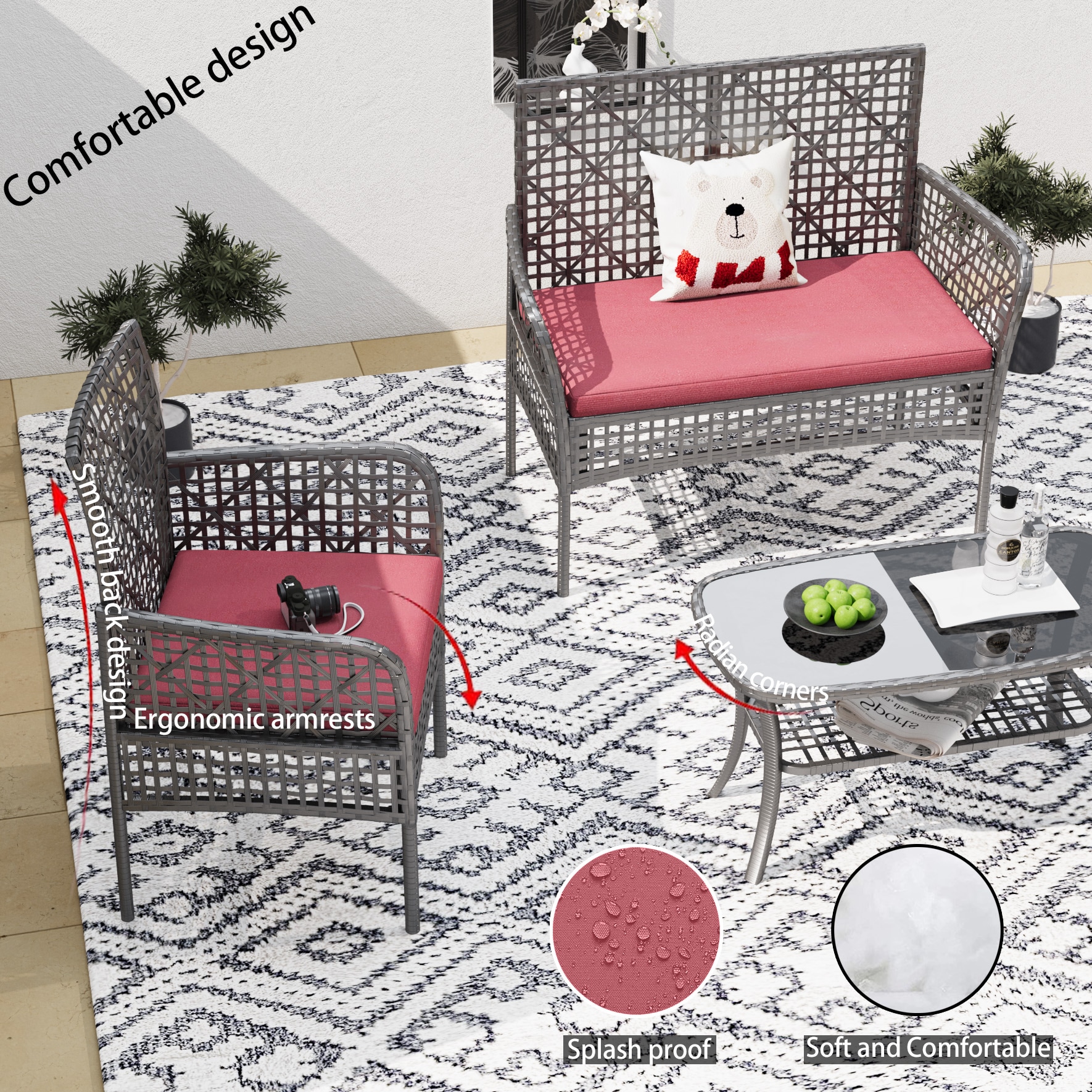 CESICIA QS-036 Patio-Chairs - View #5