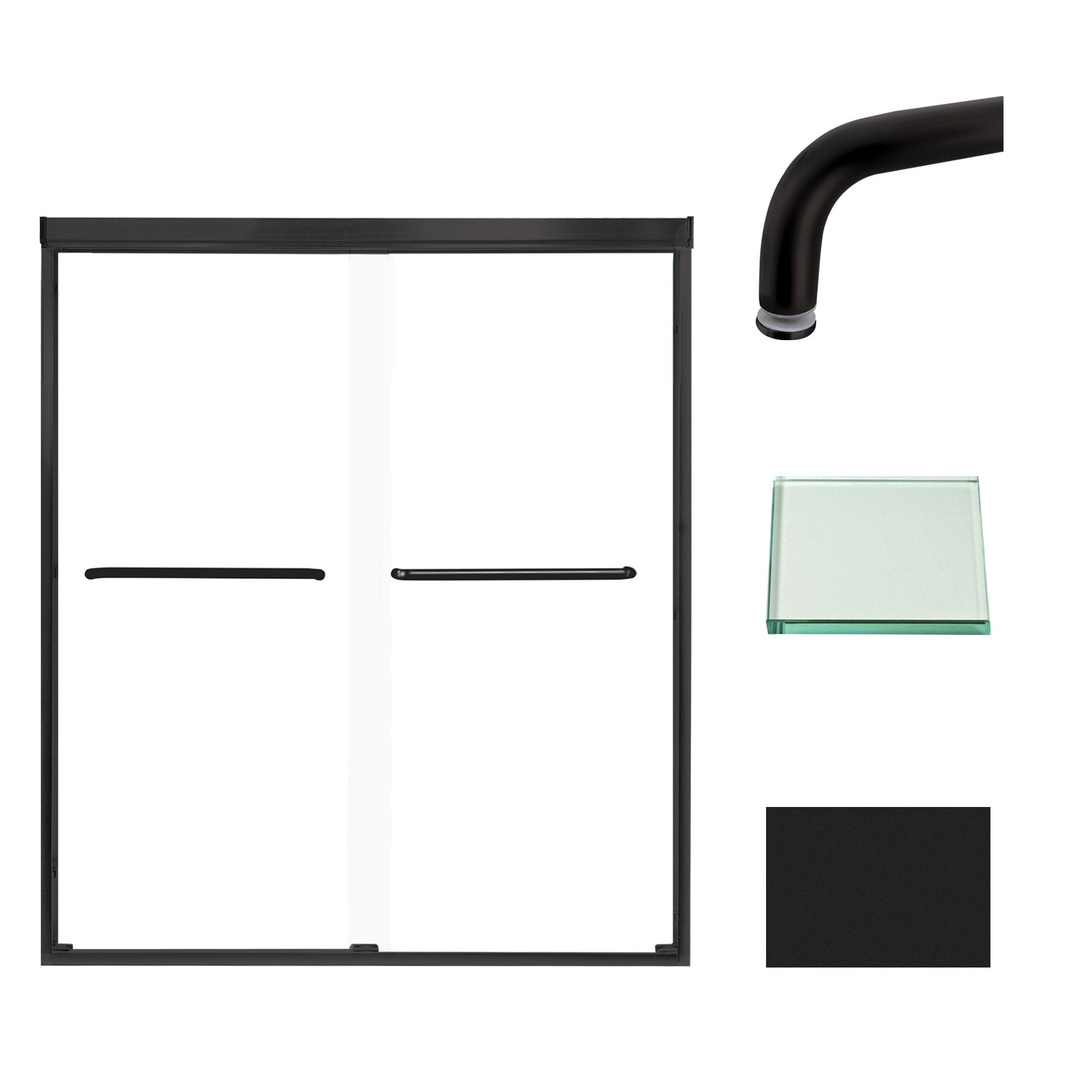 Transolid CBP607006C-MB Shower-Doors - View #2