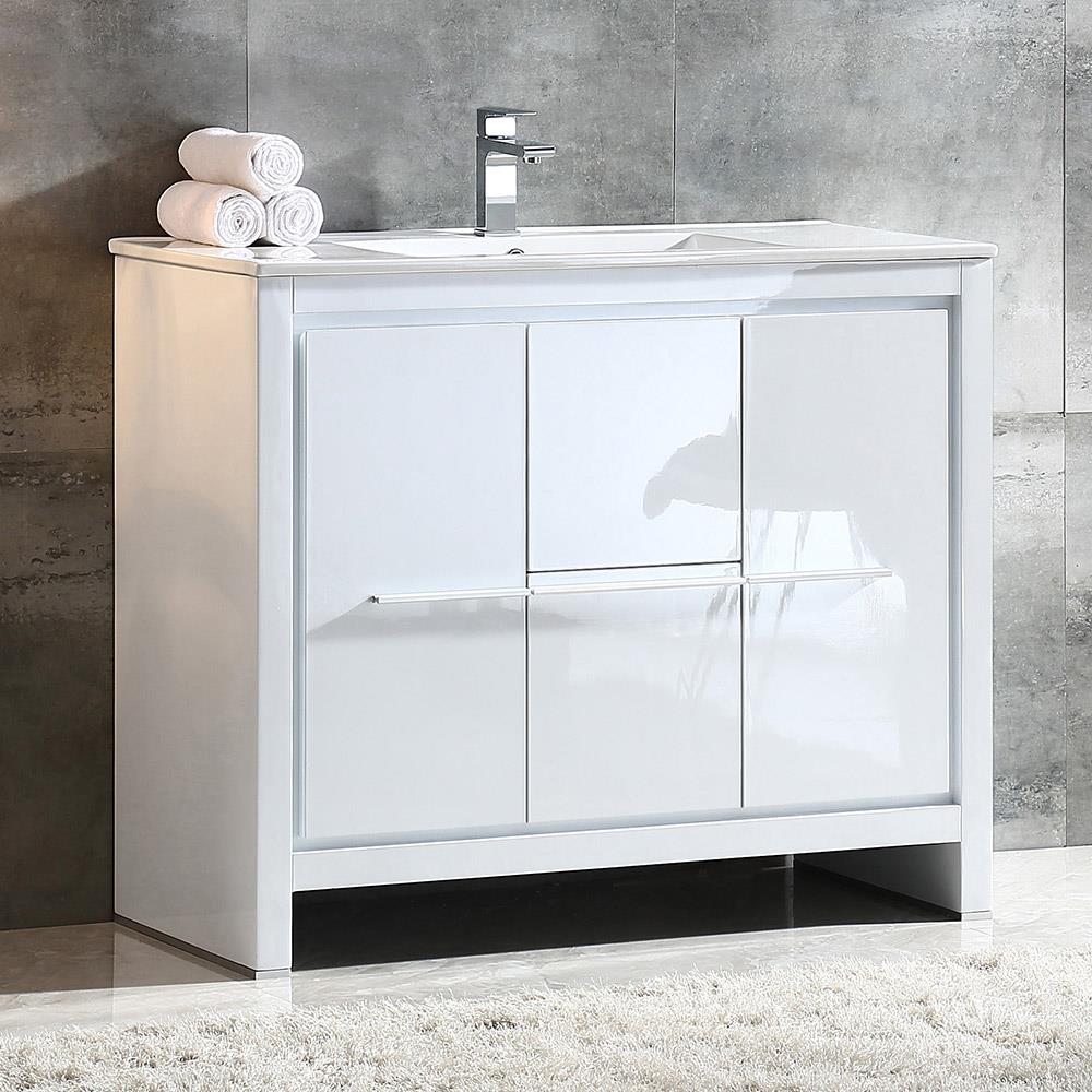 Fresca FCB8140WH-I Bath-Vanity-Combo - View #3