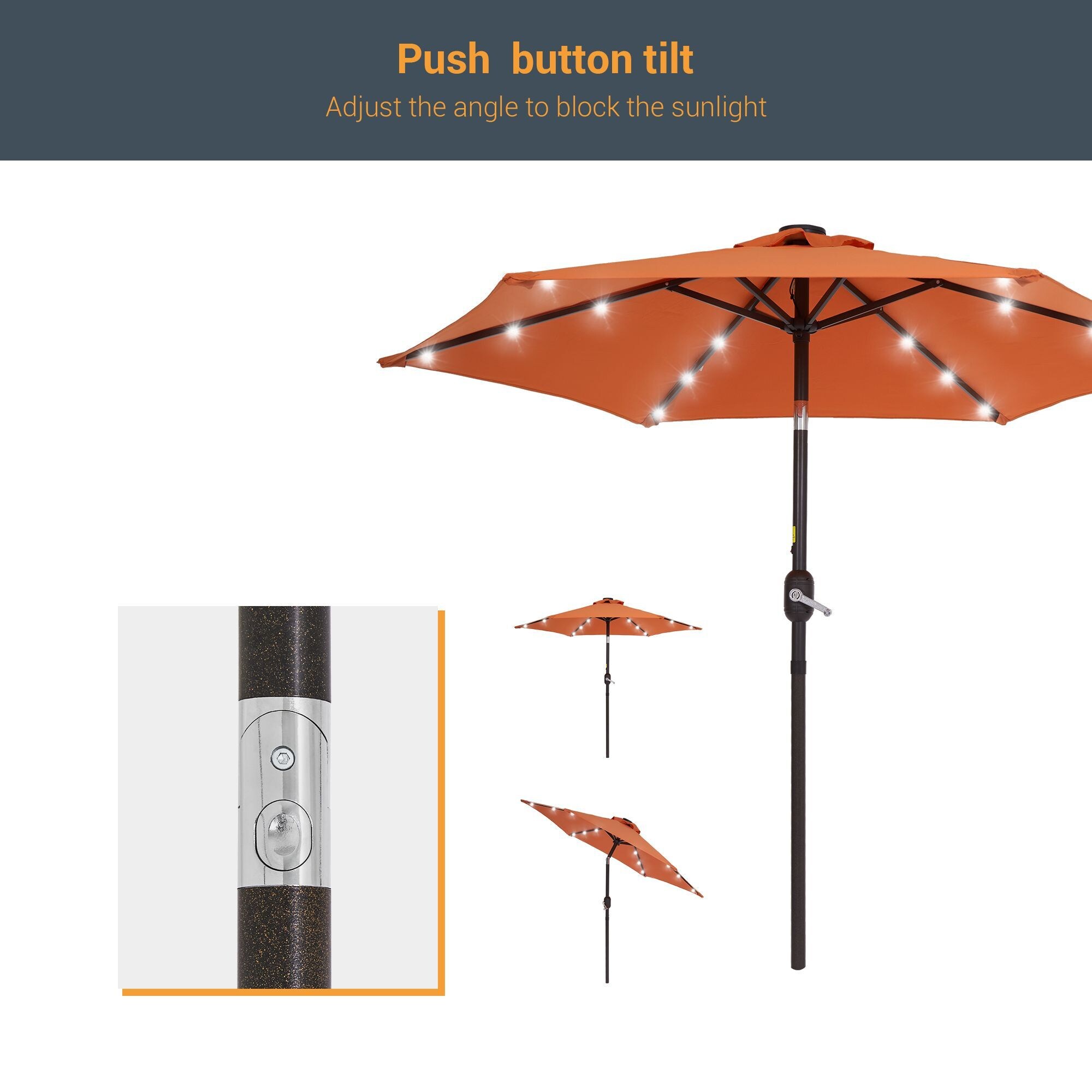 Sonkuki SD-LED90OY Umbrellas-2 - View #8