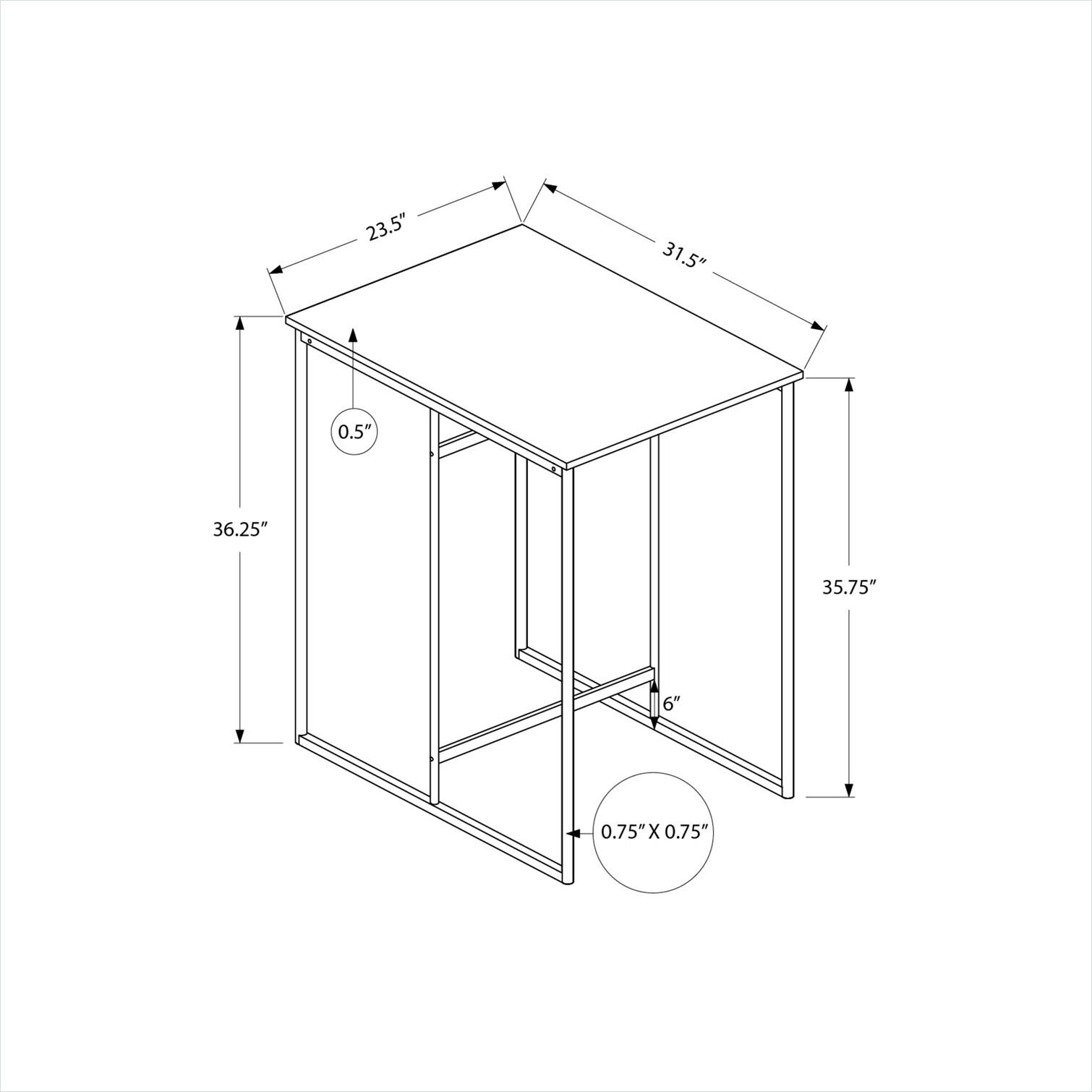 SUNCREAT O174P7O1SDT7 Dining-Tables - View #5