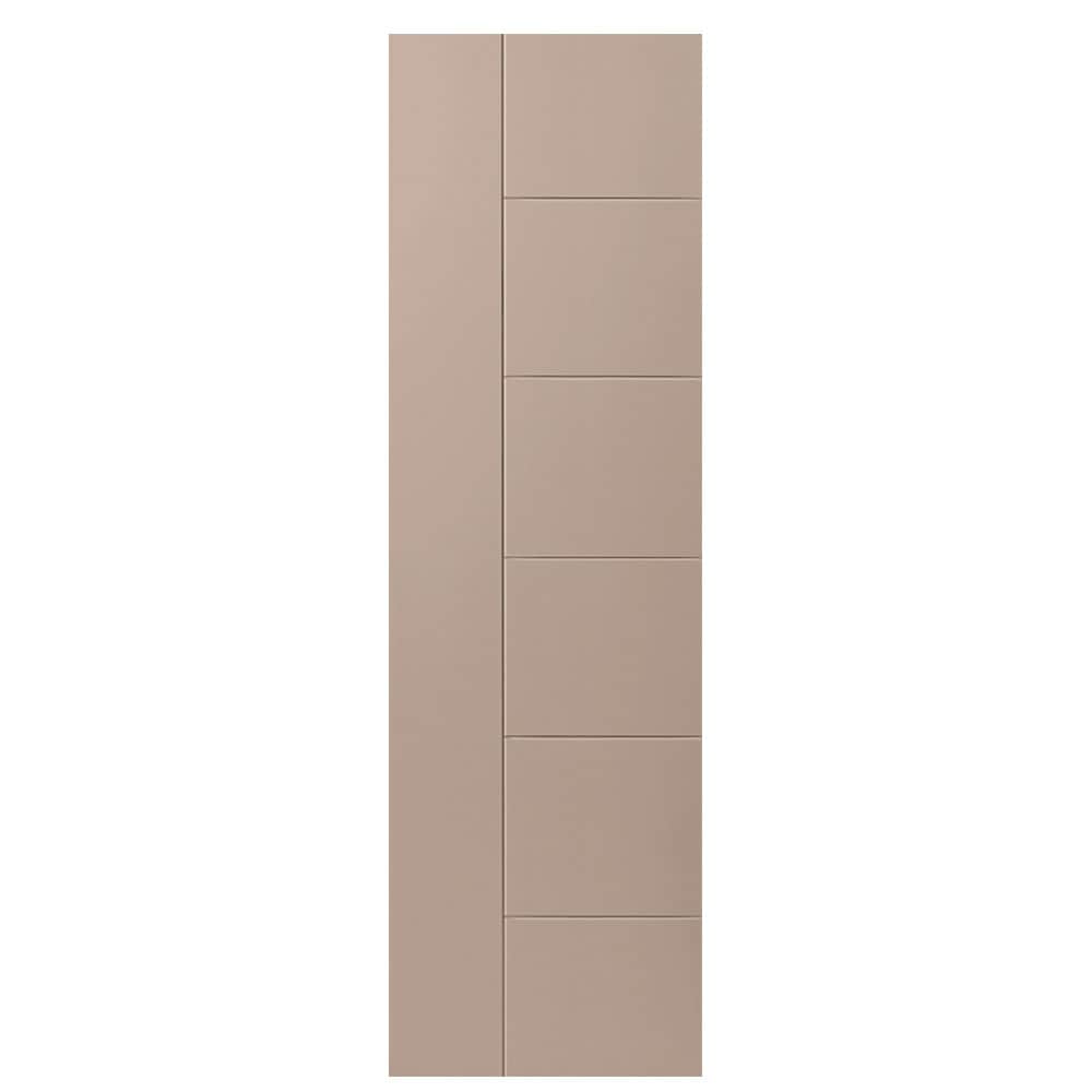 Masonite 1446720 Berkley 24-in x 80-in Sandpiper Flush Smooth Hollow core Prefinished Molded composite Slab Door