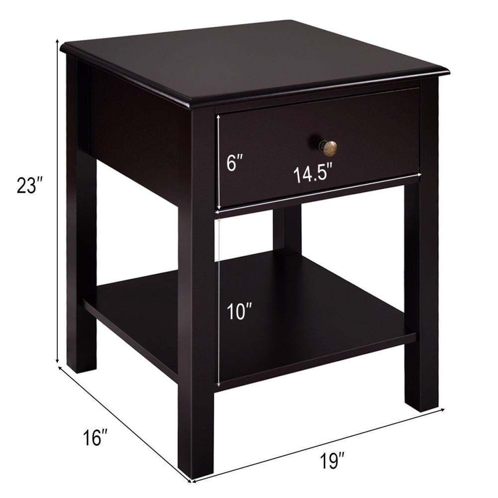 WELLFOR HW-HLY-53996CF nightstands - View #2