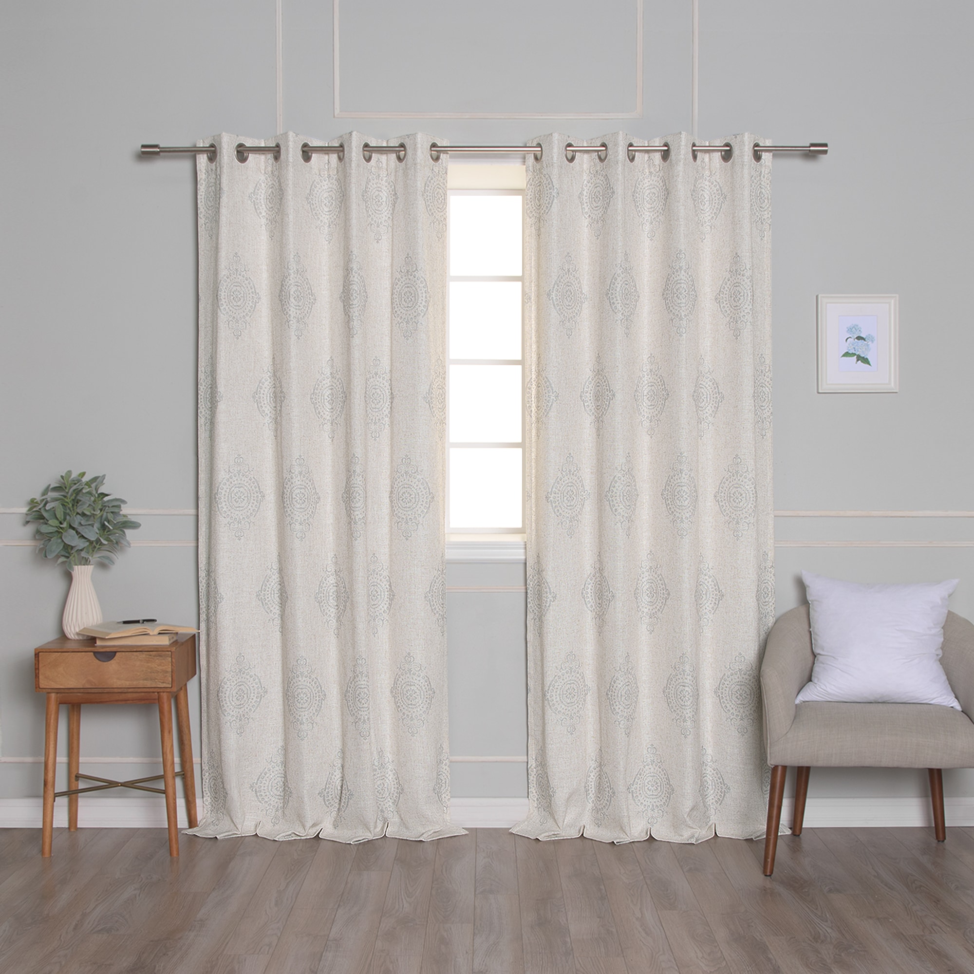 Best Home Fashion JC-16-MED02-84-GREY curtains - View #6